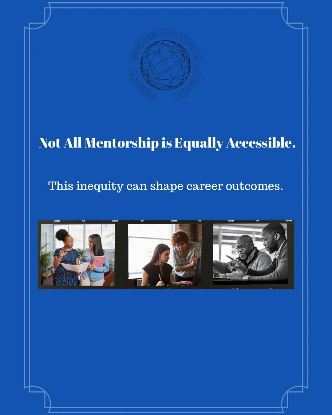 Access changes outcomes.
Mentorship is a pathway; when it&rsquo;s equitable and intentional, it opens doors that talent alone can&rsquo;t.
Everyone deserves someone in their corner.
#mentorship #accessforall #careerdevelopment #education