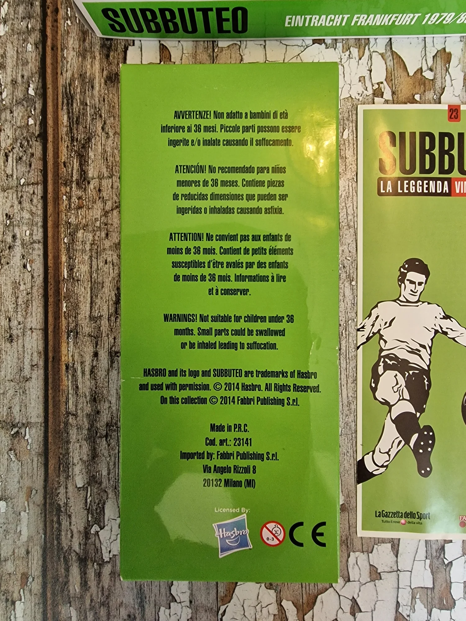 Subbuteo Vintage Edition – La Leggenda Zurigo 1976/77 – Fascicolo 35 – Neuf