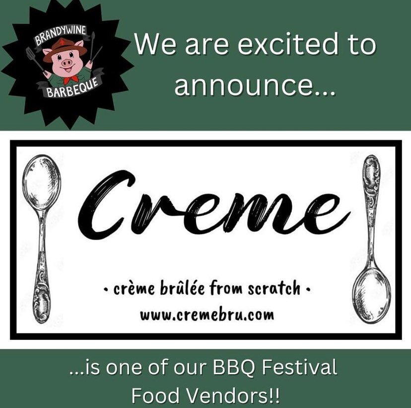 Come visit us at the Brandywine Backyard BBQ on April 23rd from 12-5. We can&rsquo;t wait to see you! www.cremebru.com
