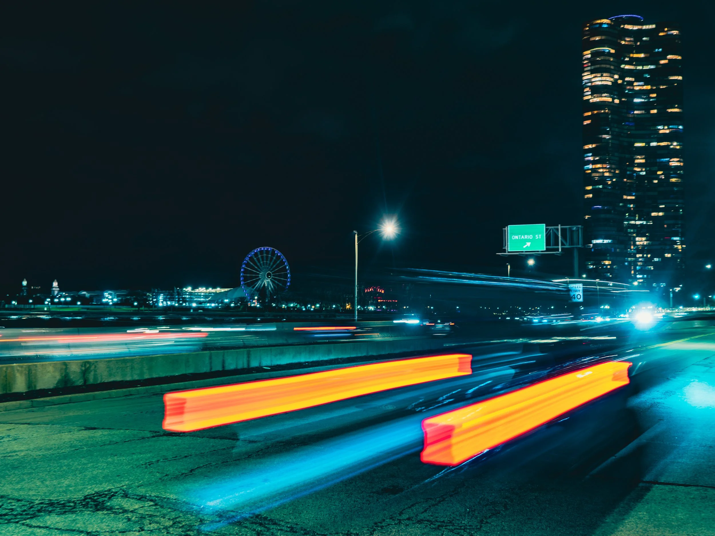 DuSable Lake Shore Drive, Chicago. 2023.