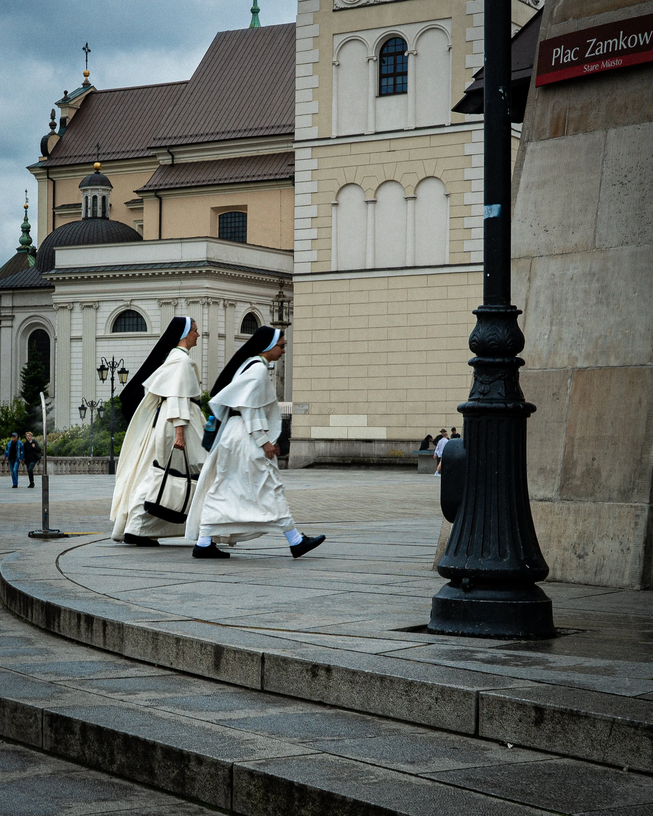 Nuns on the run. Warsaw, 2025. 