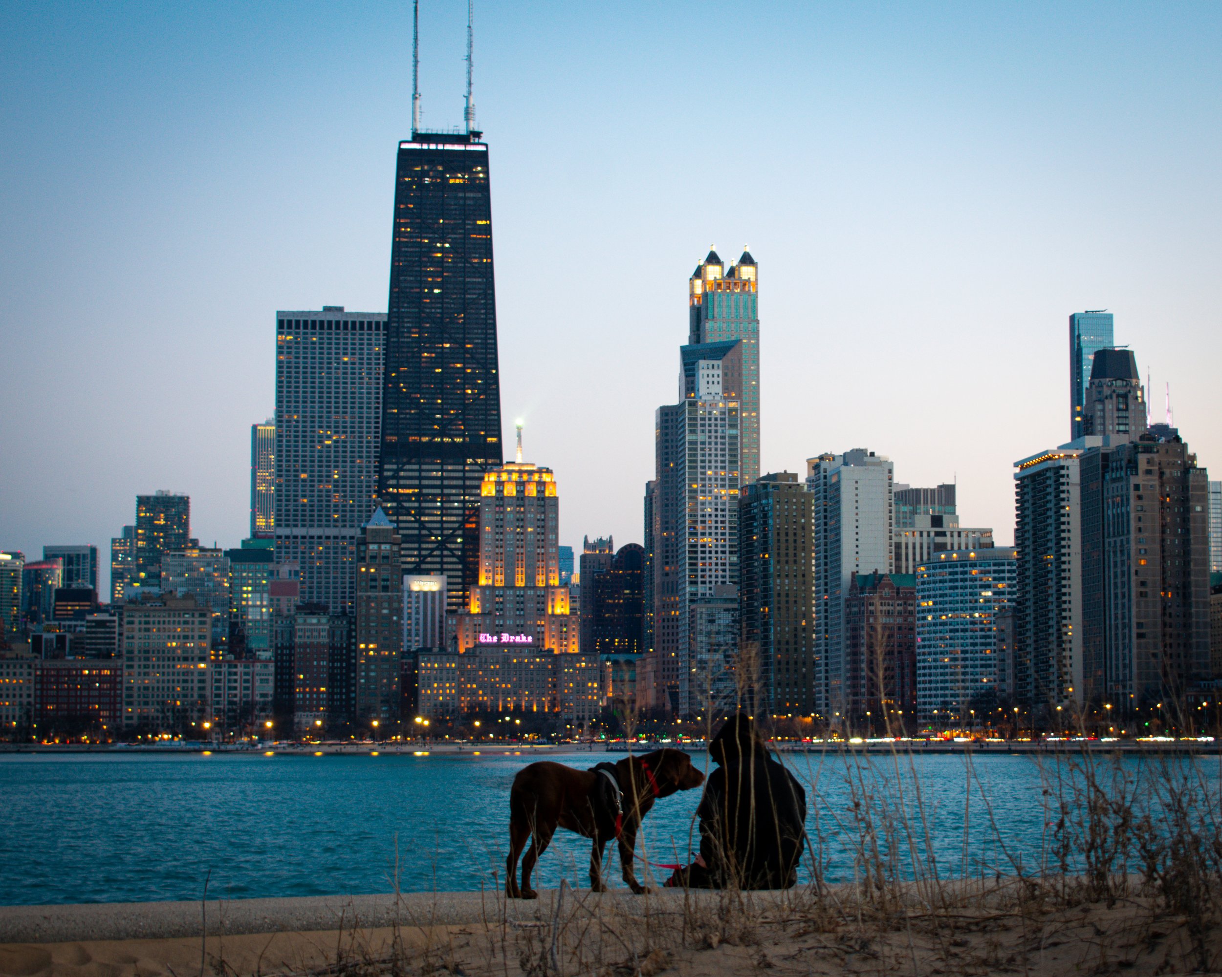 Oak Street Beach, Chicago. 2025. 