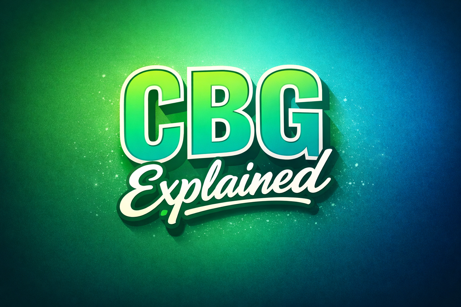 CBG Explained: Potential Medical Benefits and Research       (What Florida Patients Should Know)