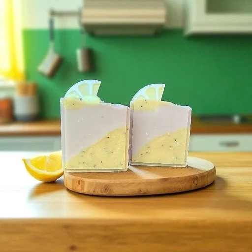 Lemon Poppy Soap