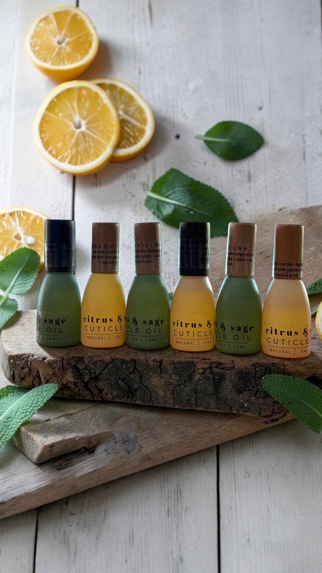 NEW: Citrus & Sage Cuticle Oil Roller
