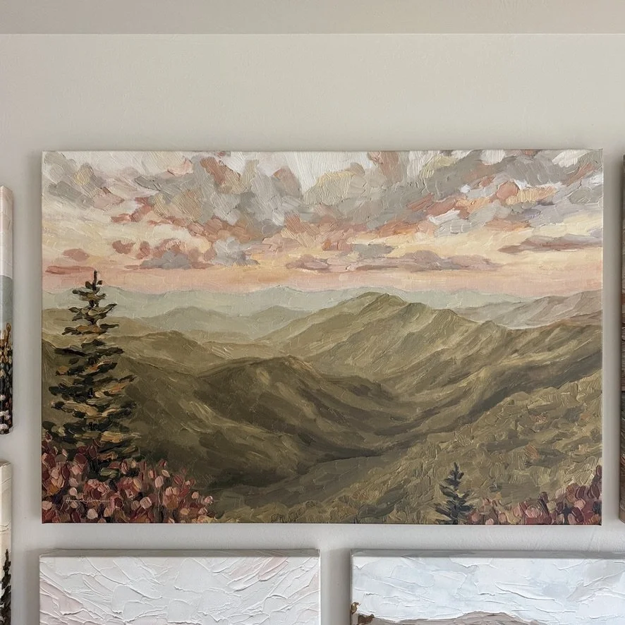 "Shining Rock" 24x36" - Almost Perfect