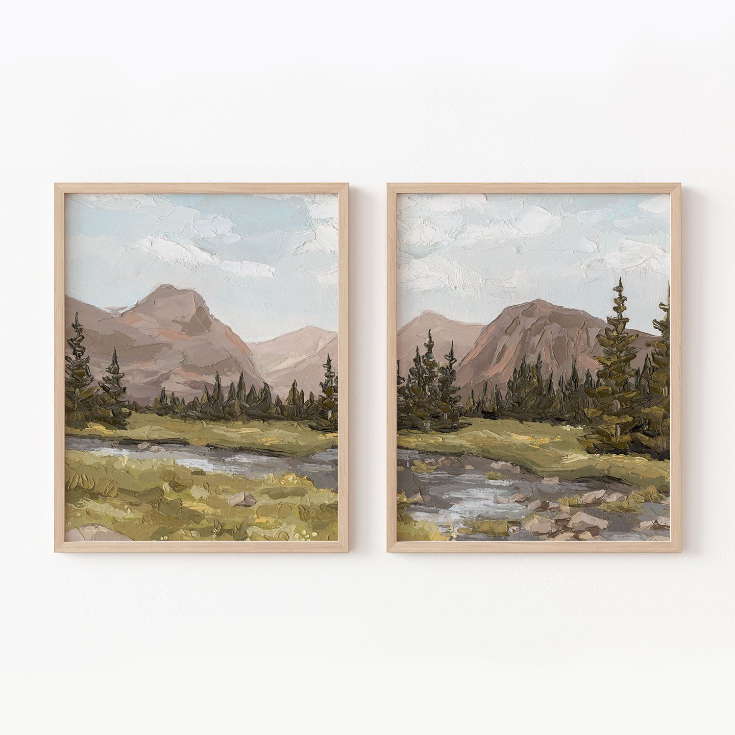 "Bear Spray" Diptych