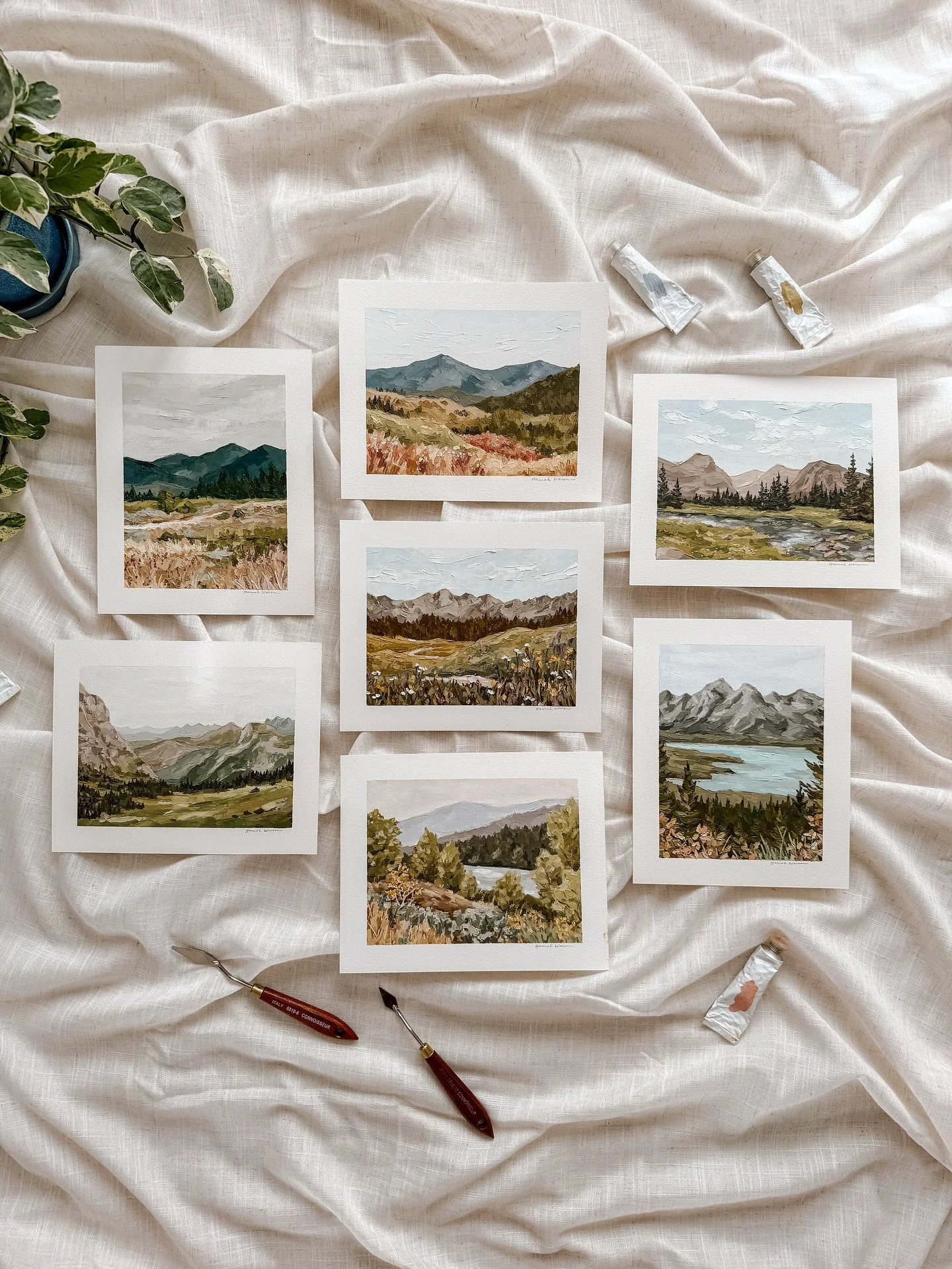 new original babies coming tomorrow!! (+ one large piece that doesn&rsquo;t fit nicely in these photos haha)

my email list gets early access at 12pm MST tomorrow, October 30th!! I just sent out the preview email that has all the details on how to ge