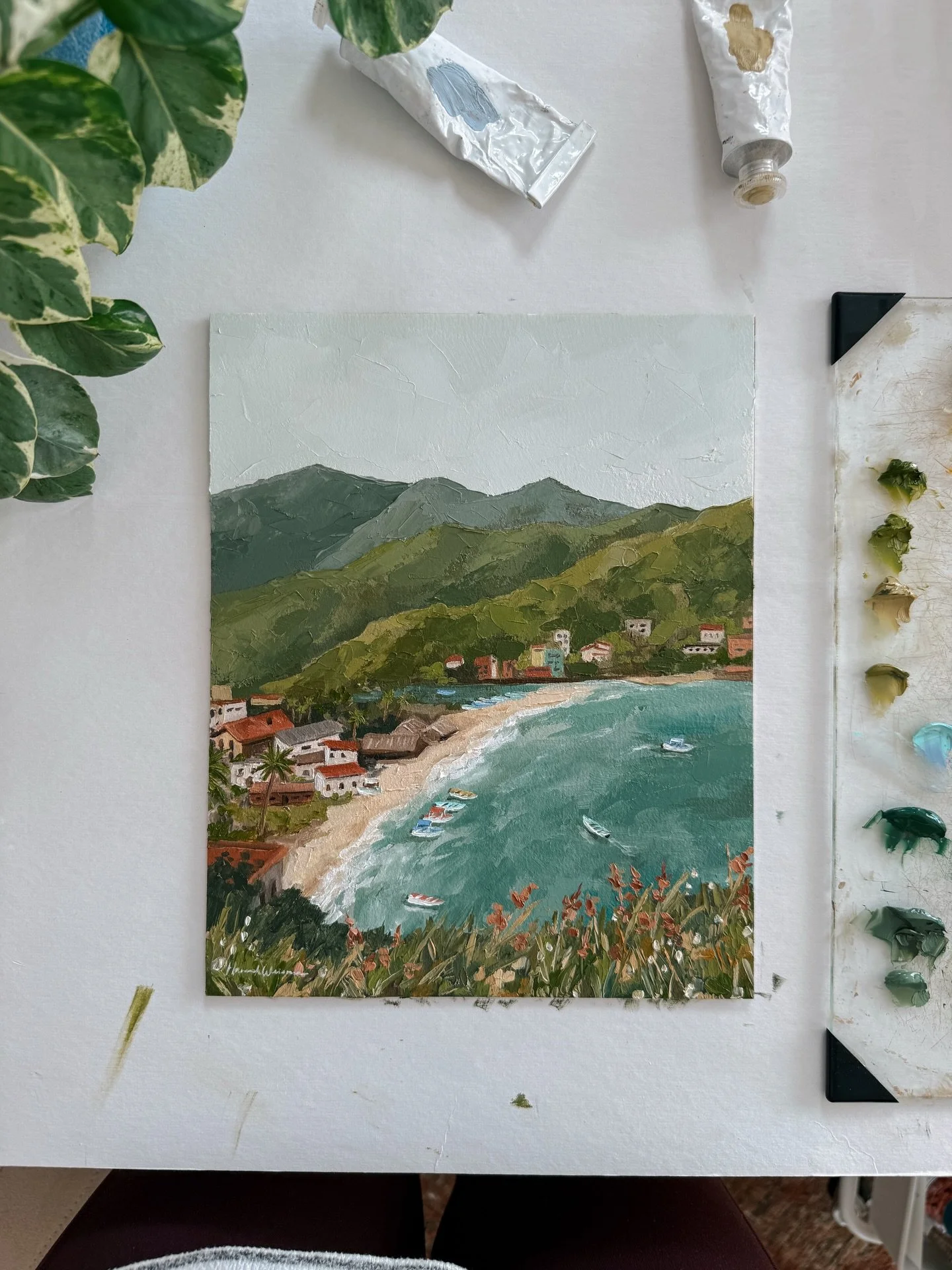 a painting from a lovely day in Mexico🫶🏼

this one will be part of my upcoming collection! I haven&rsquo;t set a date/time yet, but if you want to stay in the know, just comment &ldquo;collection&rdquo; :)