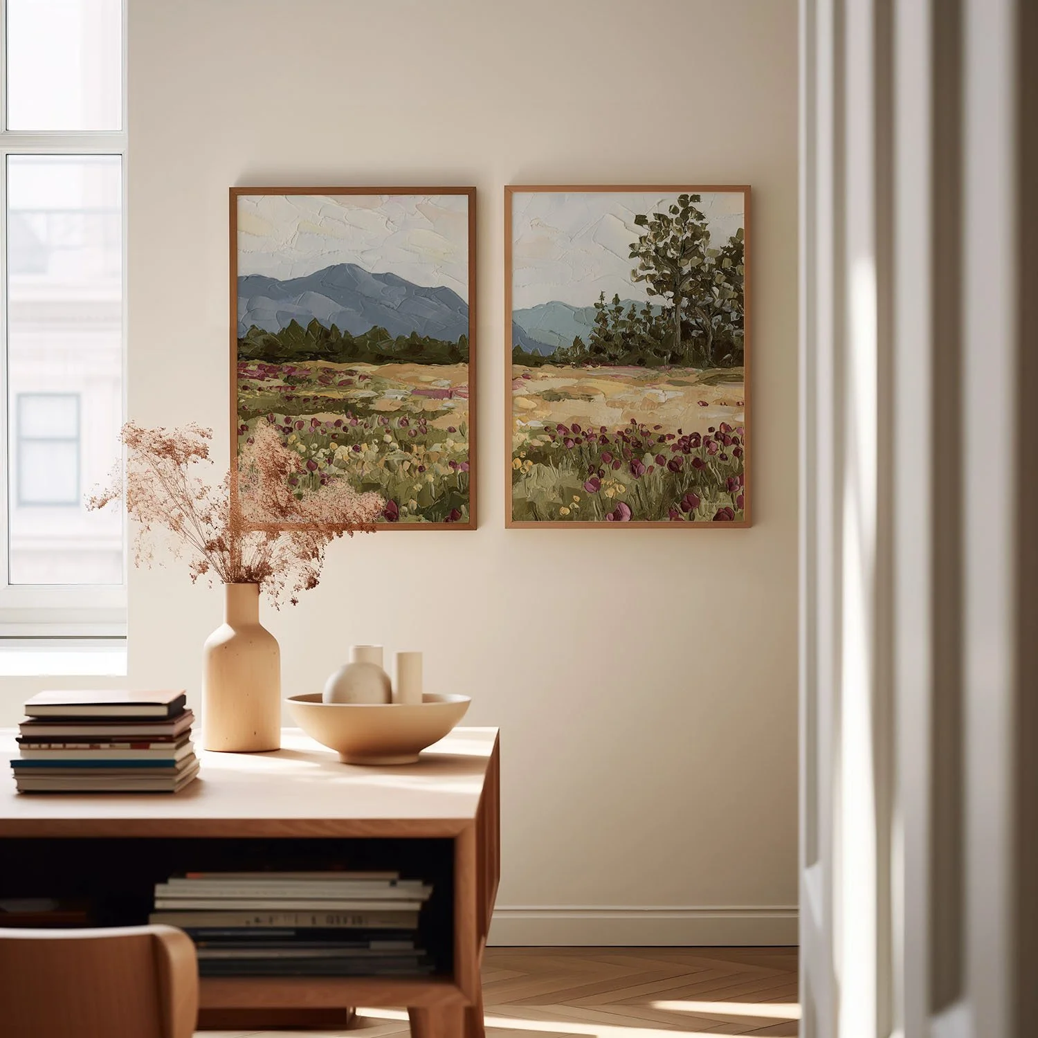 sweet pea diptych office.jpg