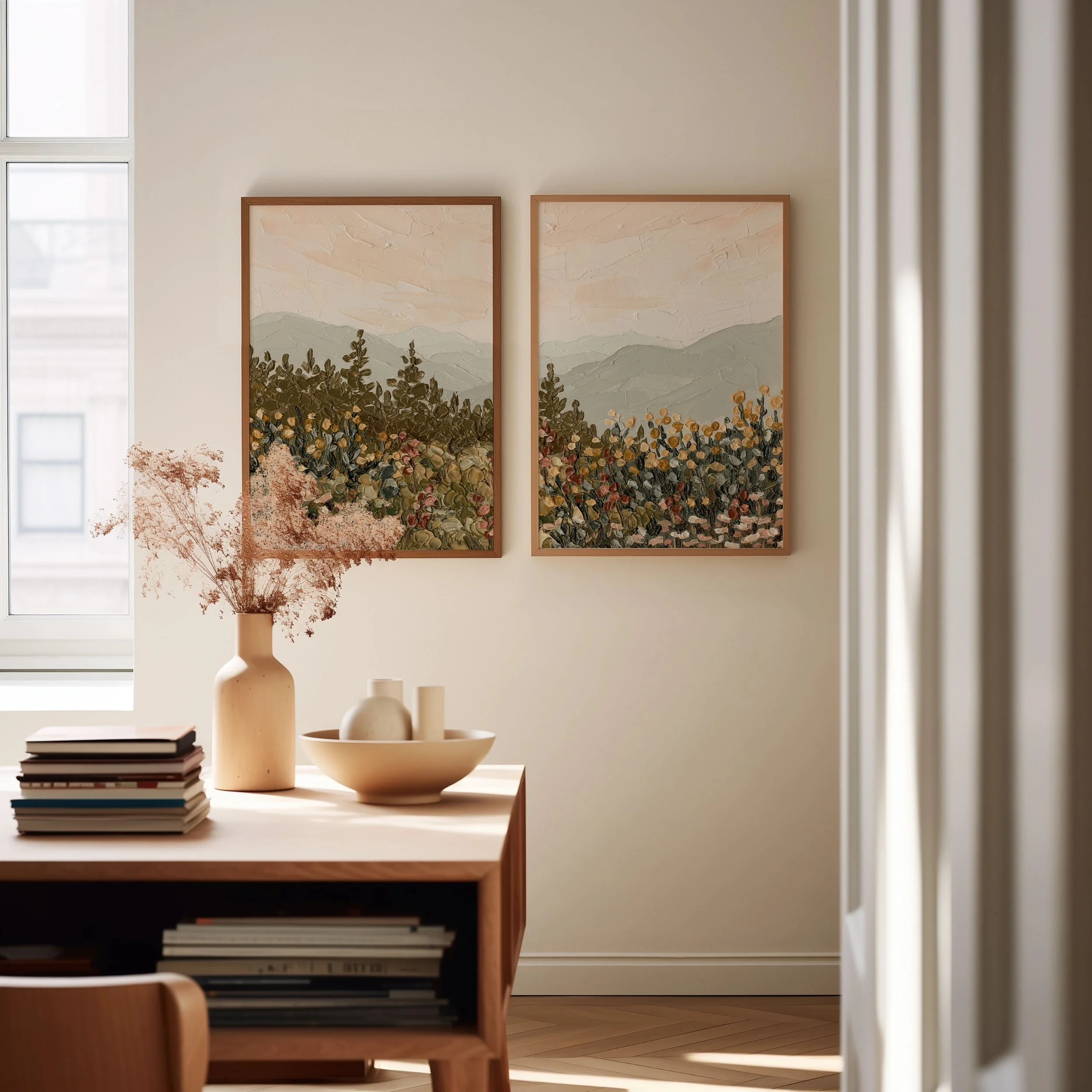 diptych office appalachian sunrise.jpg