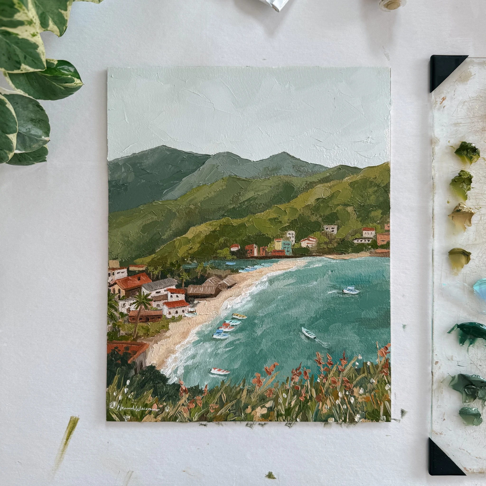 "Catch of the Day" Original Painting