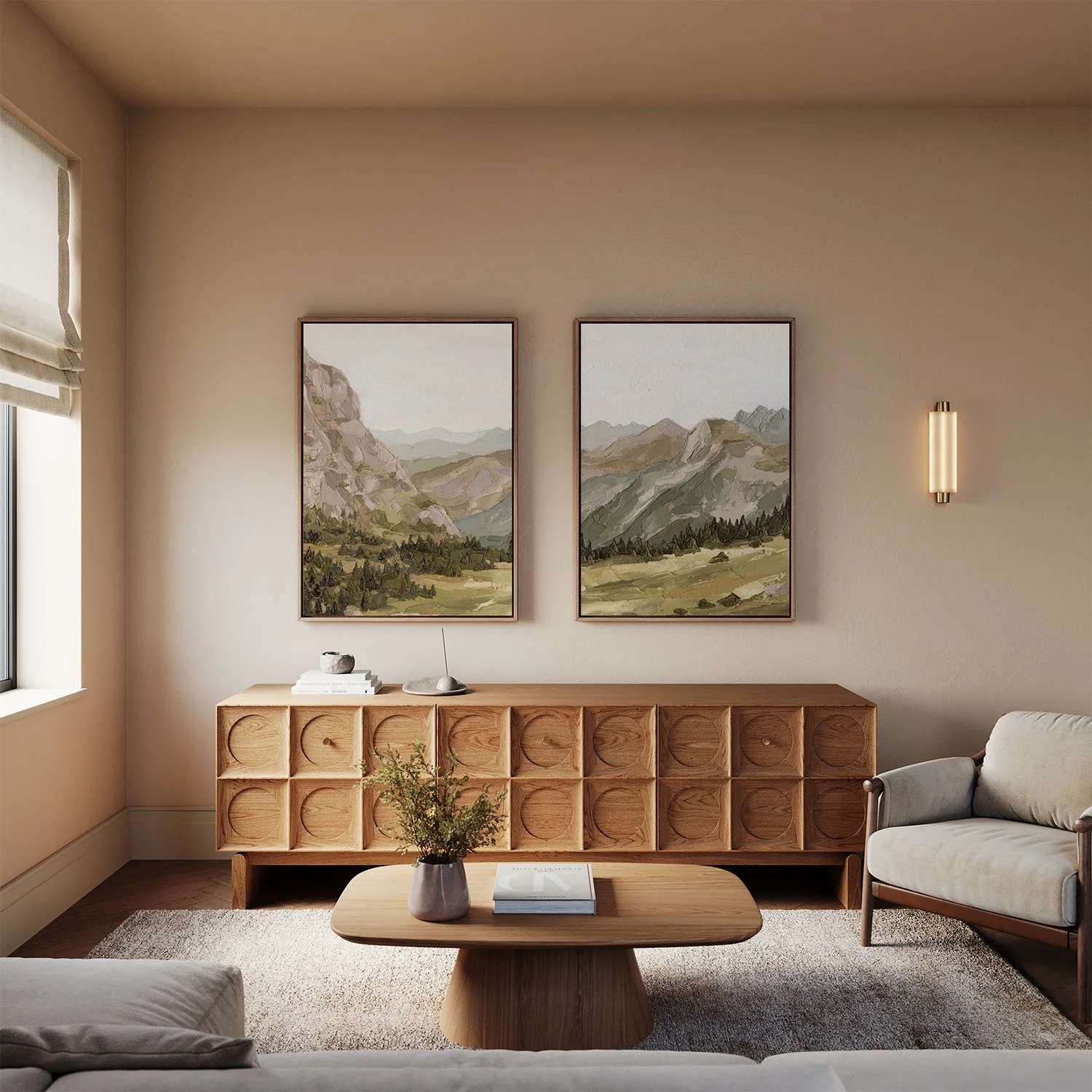 going to the sun framed canvas diptych.jpg