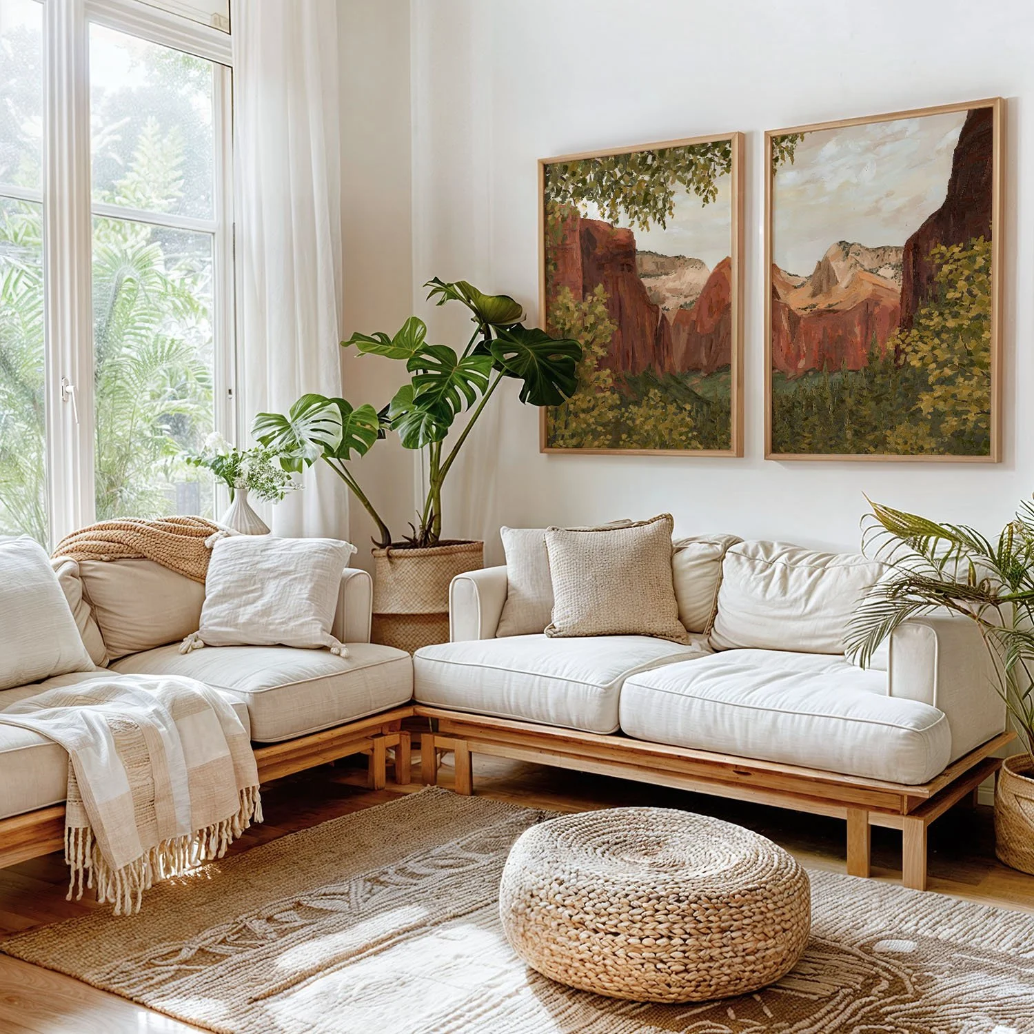 zion national park diptych living room.jpg