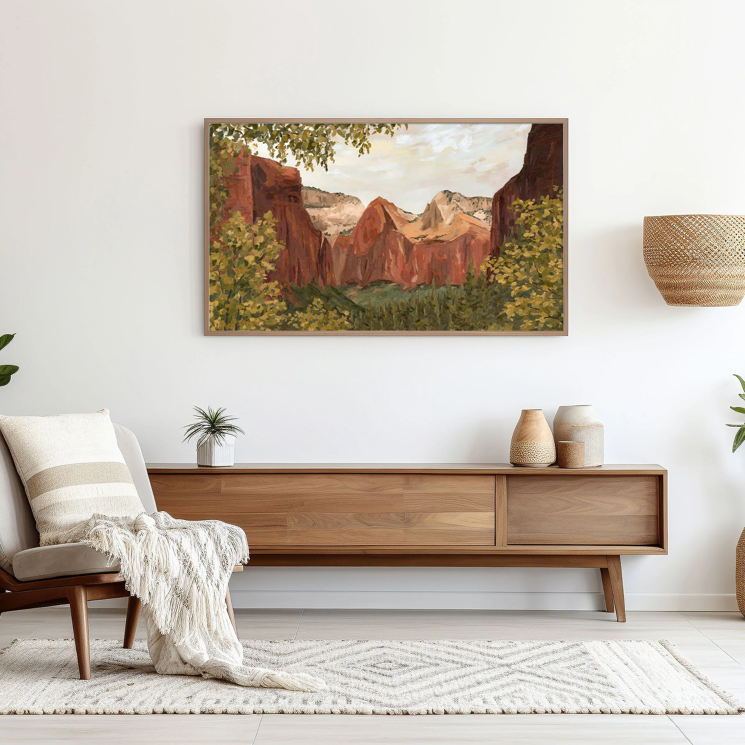 "Zion National Park" Frame TV Art