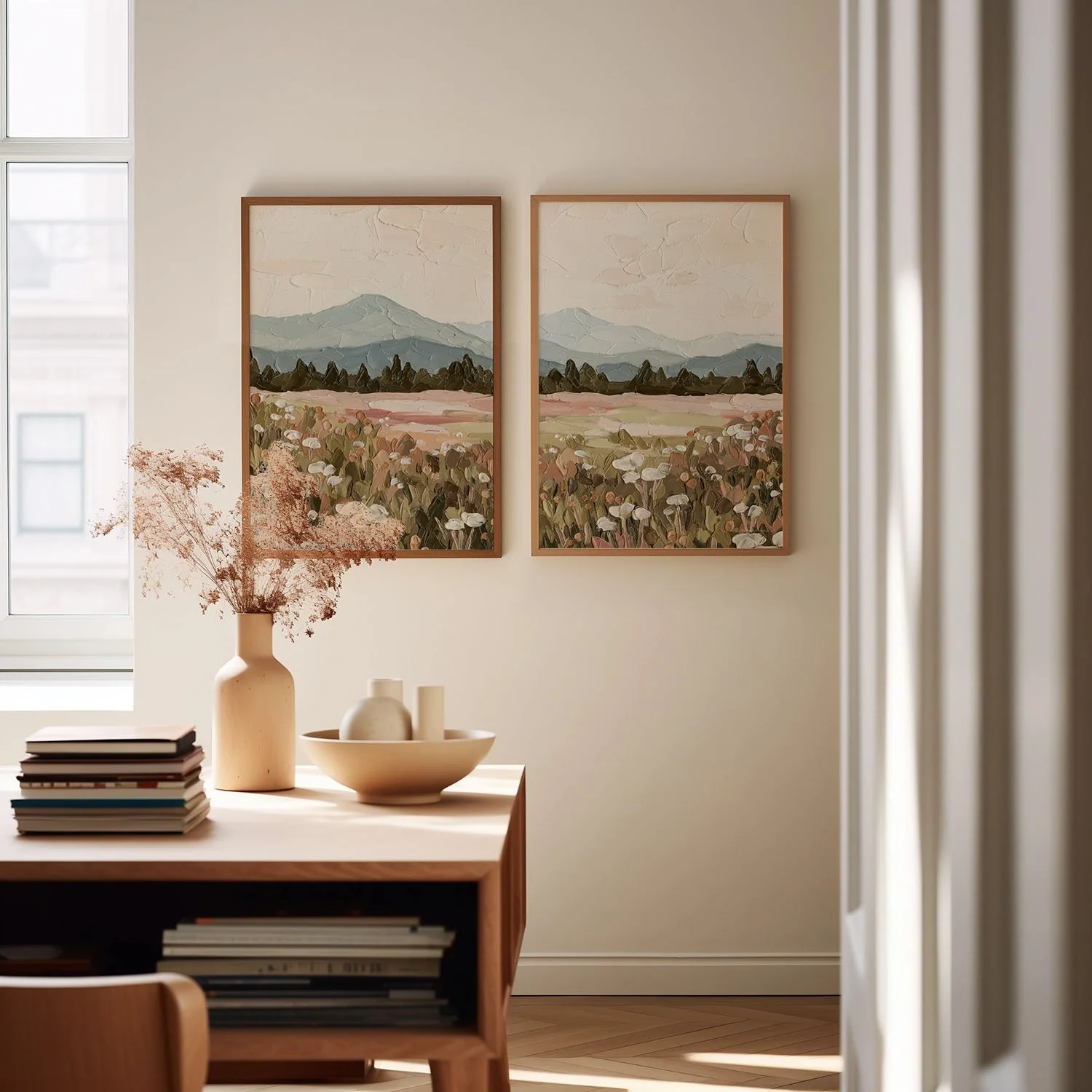 strawberry lemonade diptych office.jpg