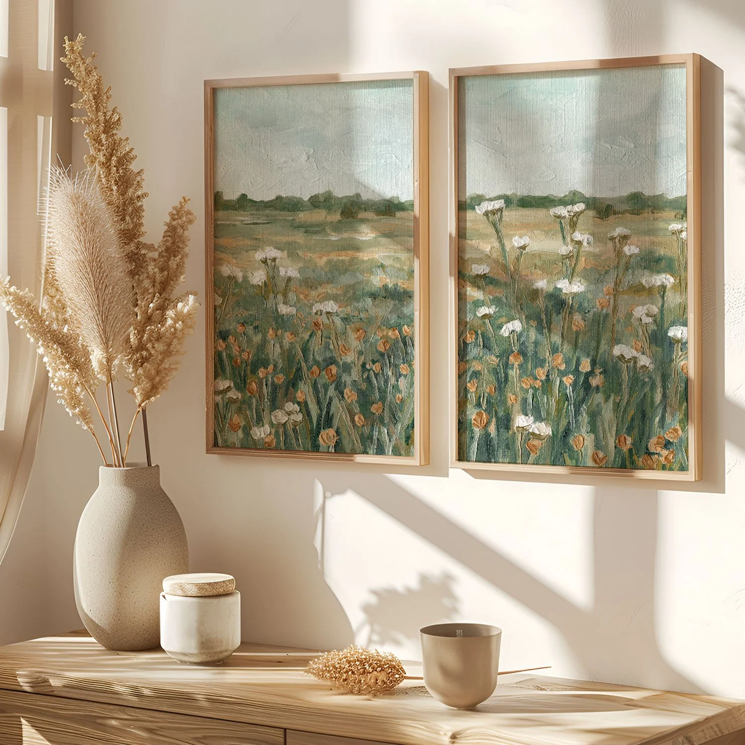 kahle wildflowers diptych small frame.jpg