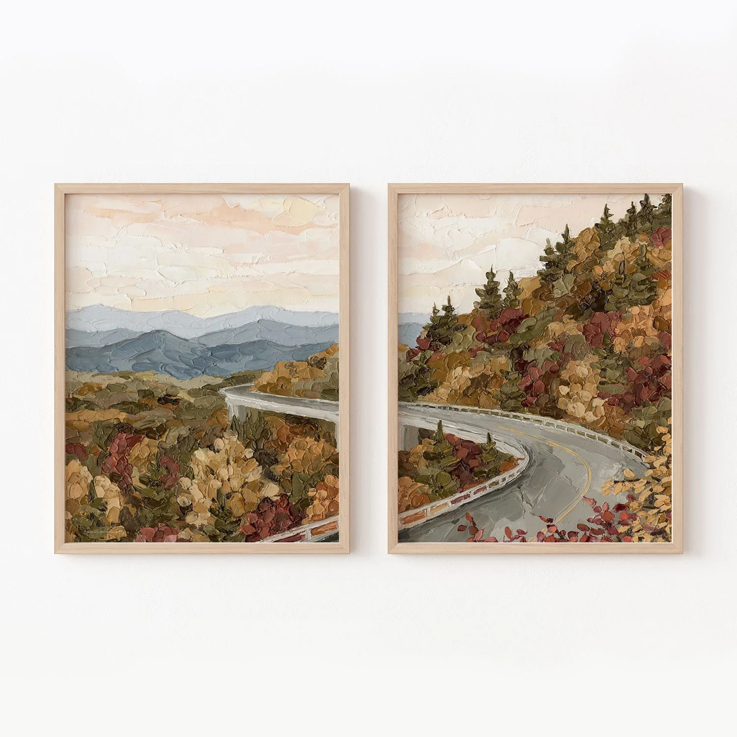 "Hickory Ridge" Diptych (Copy)