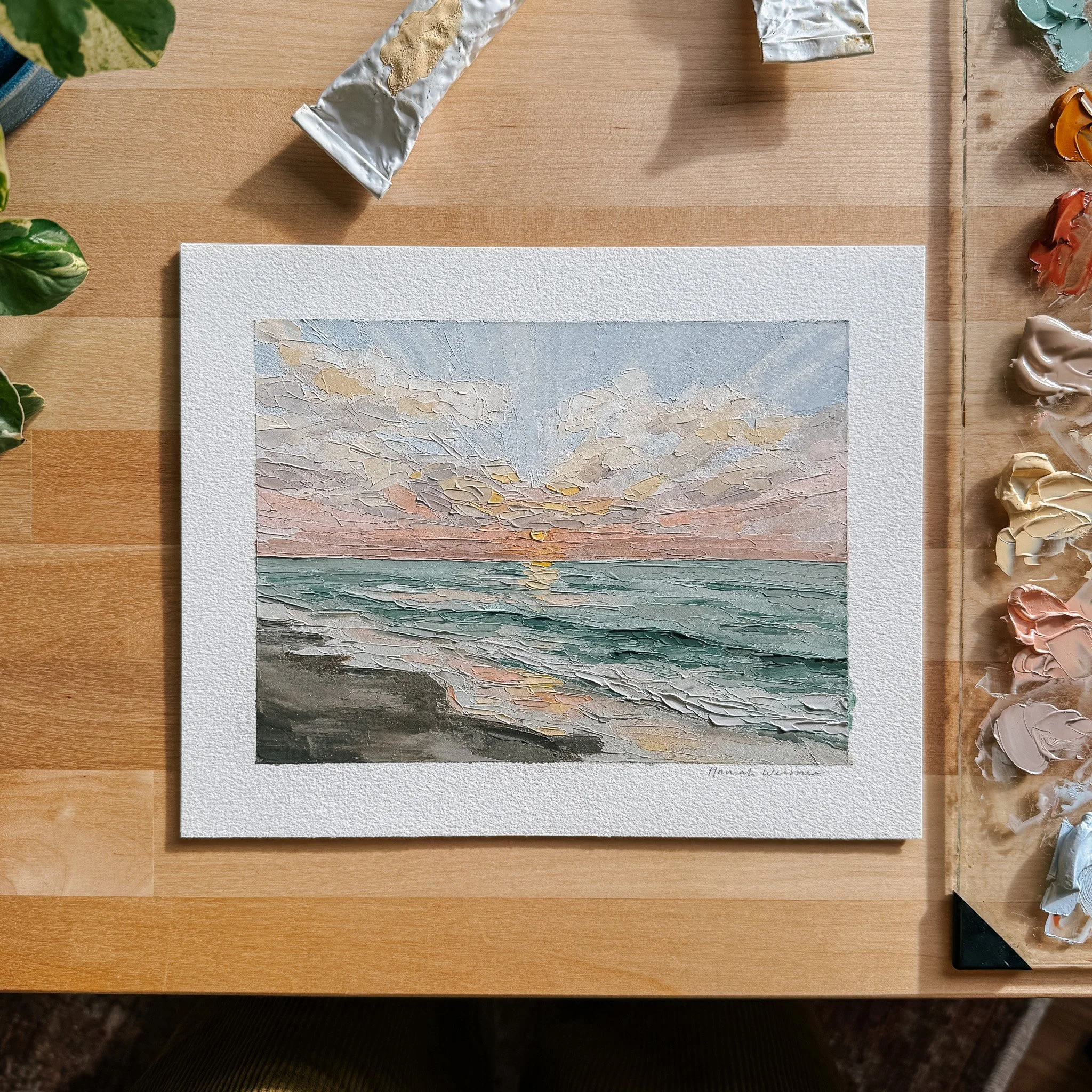 "These Are the Days" Original Painting