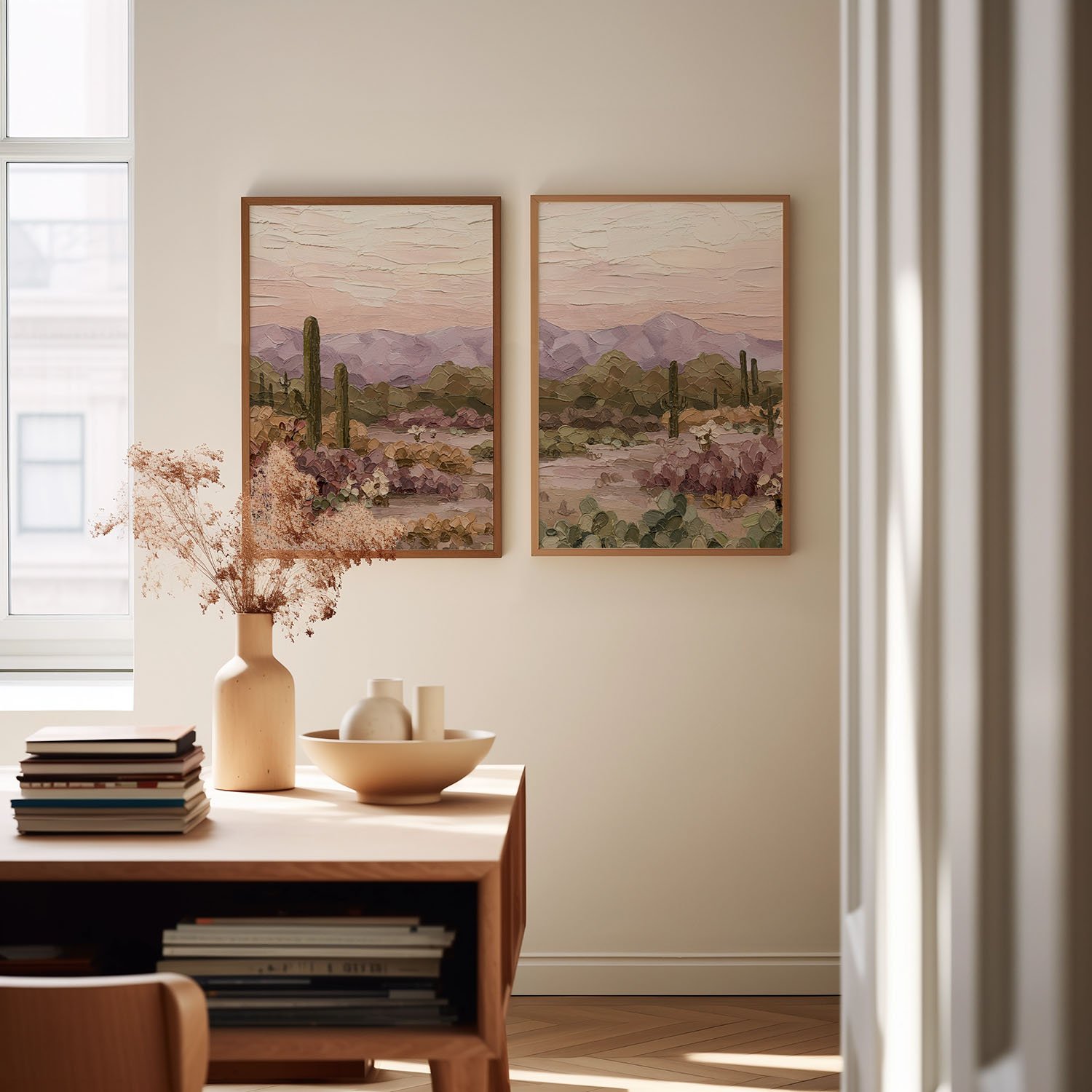 lavender haze diptych office.jpg