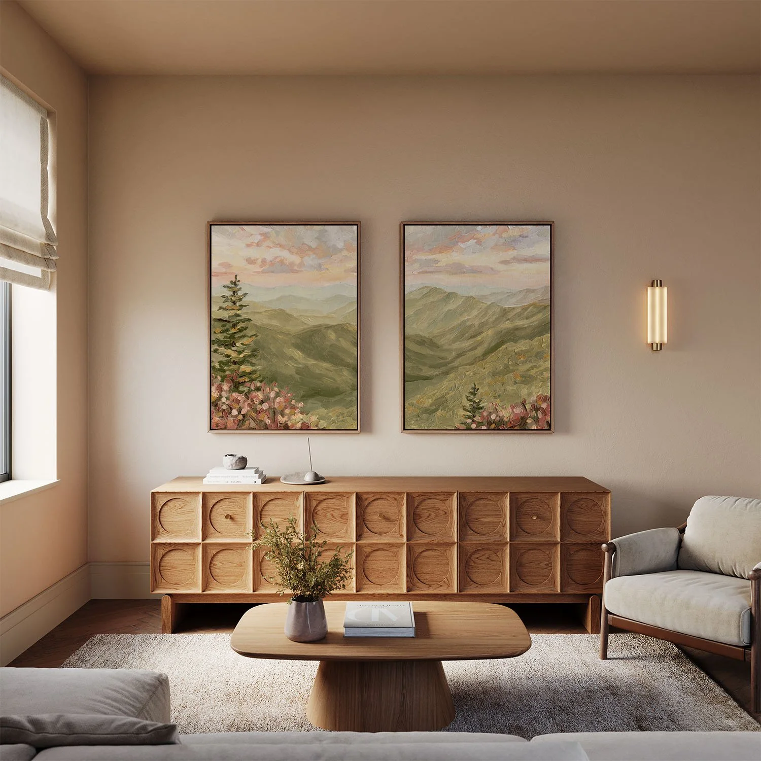 shining rock framed canvas diptych.jpg
