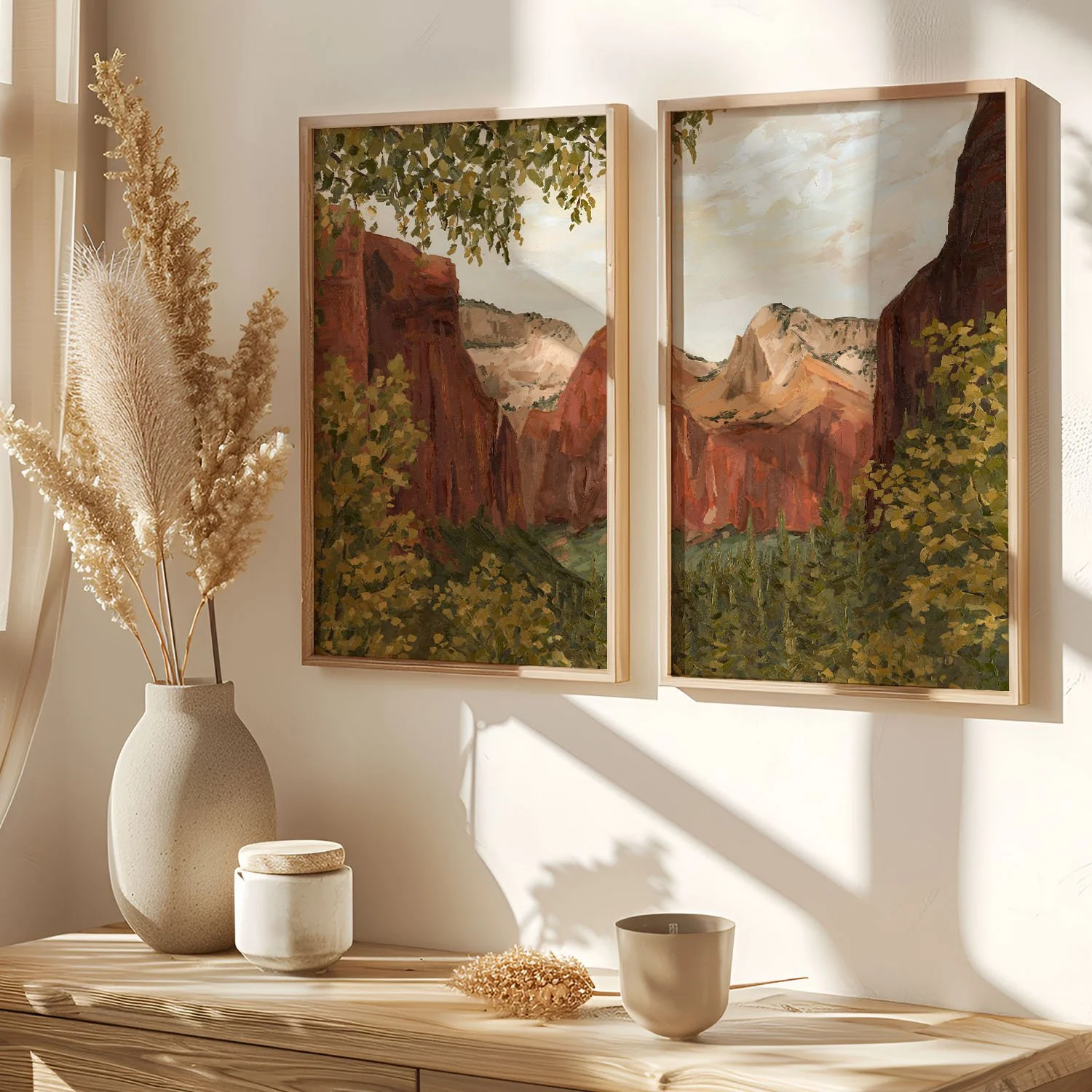 zion national park diptych small frame.jpg