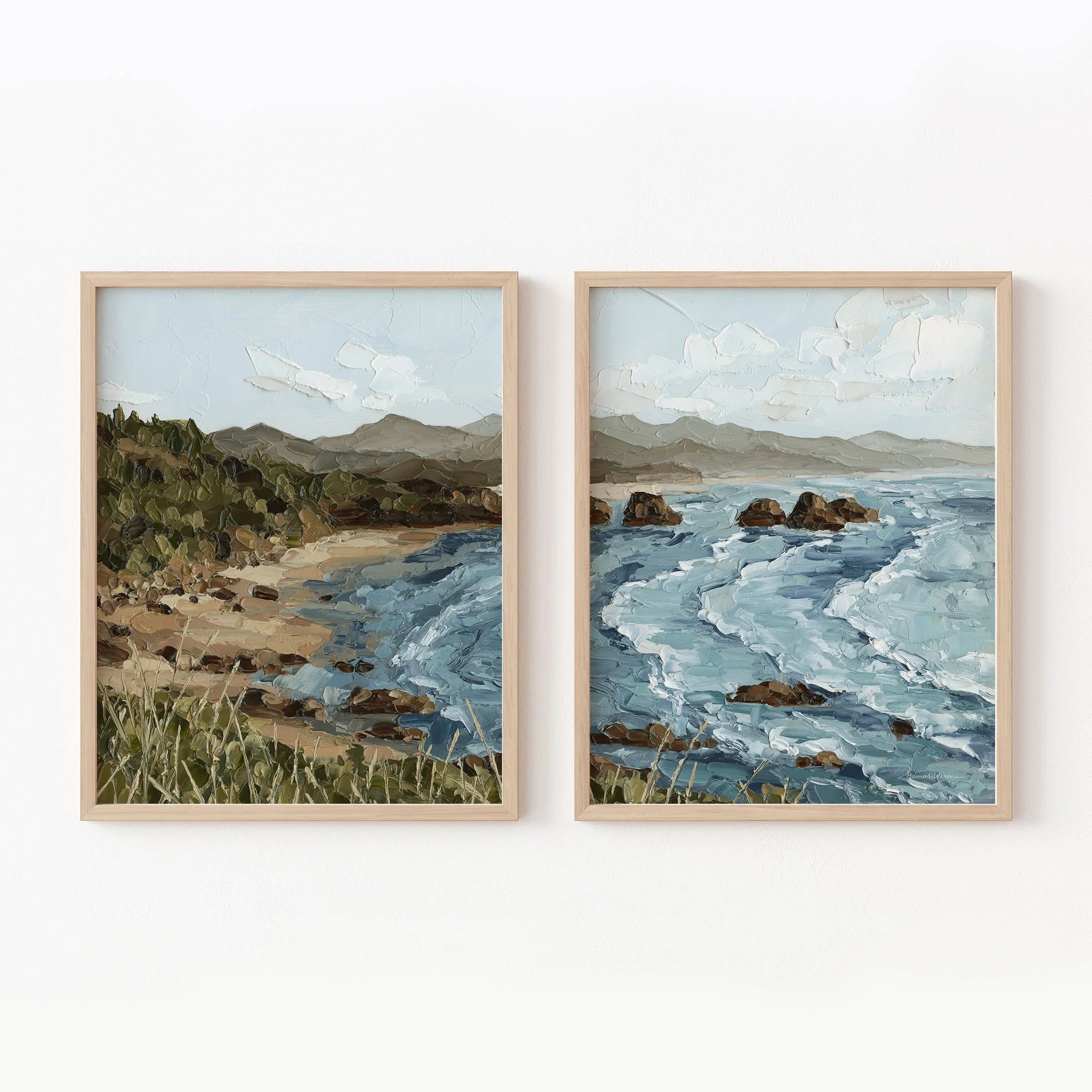 Cannon Beach Diptych