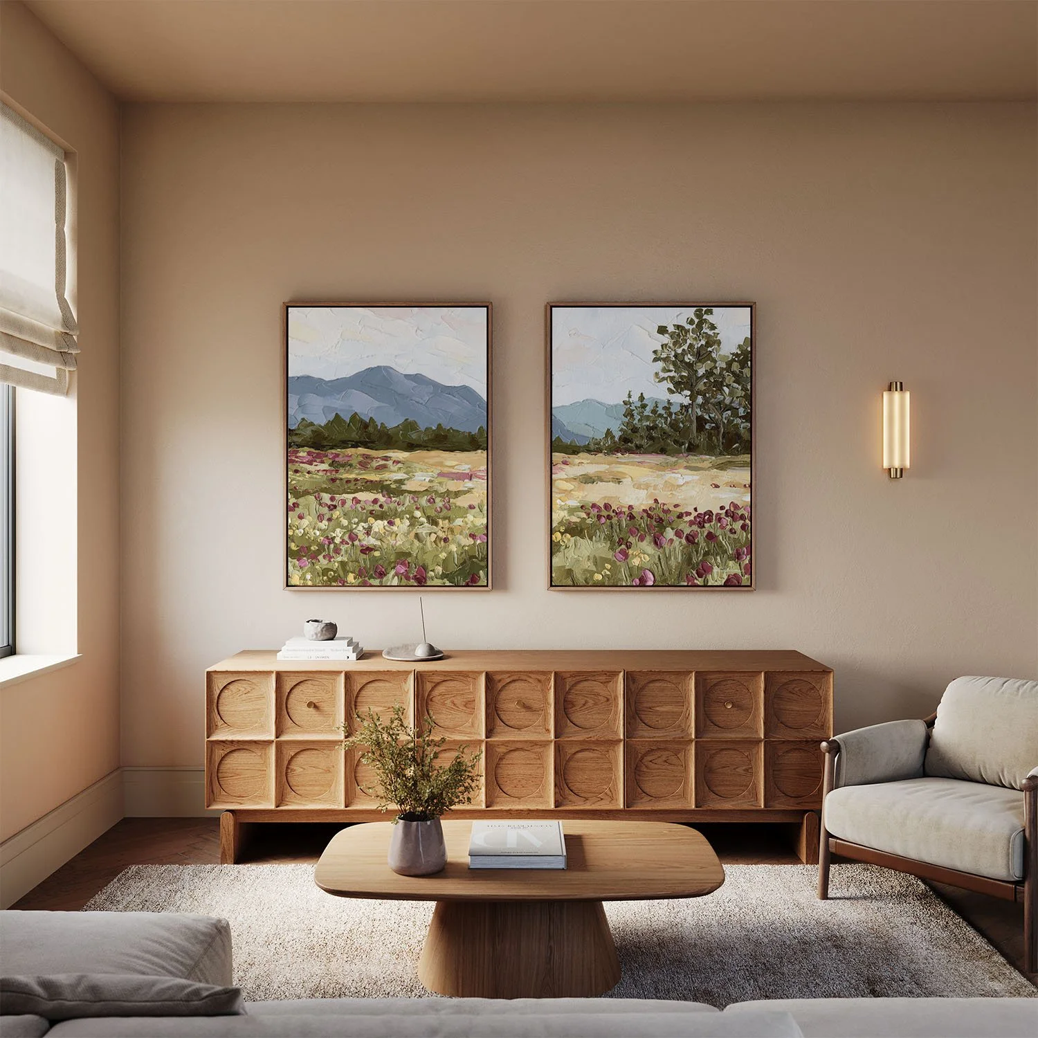 sweet pea framed canvas diptych.jpg
