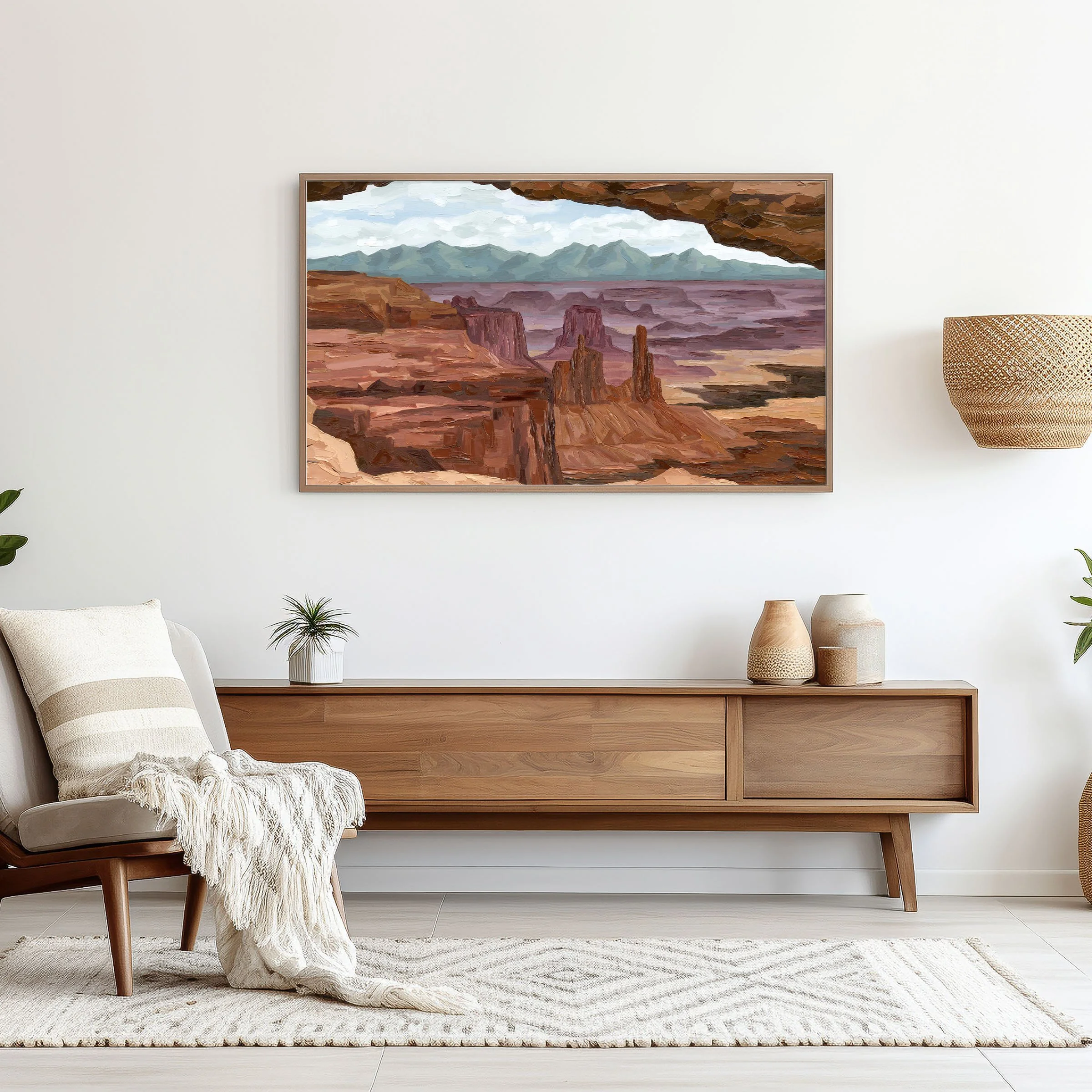 "Canyonlands" Frame TV Art