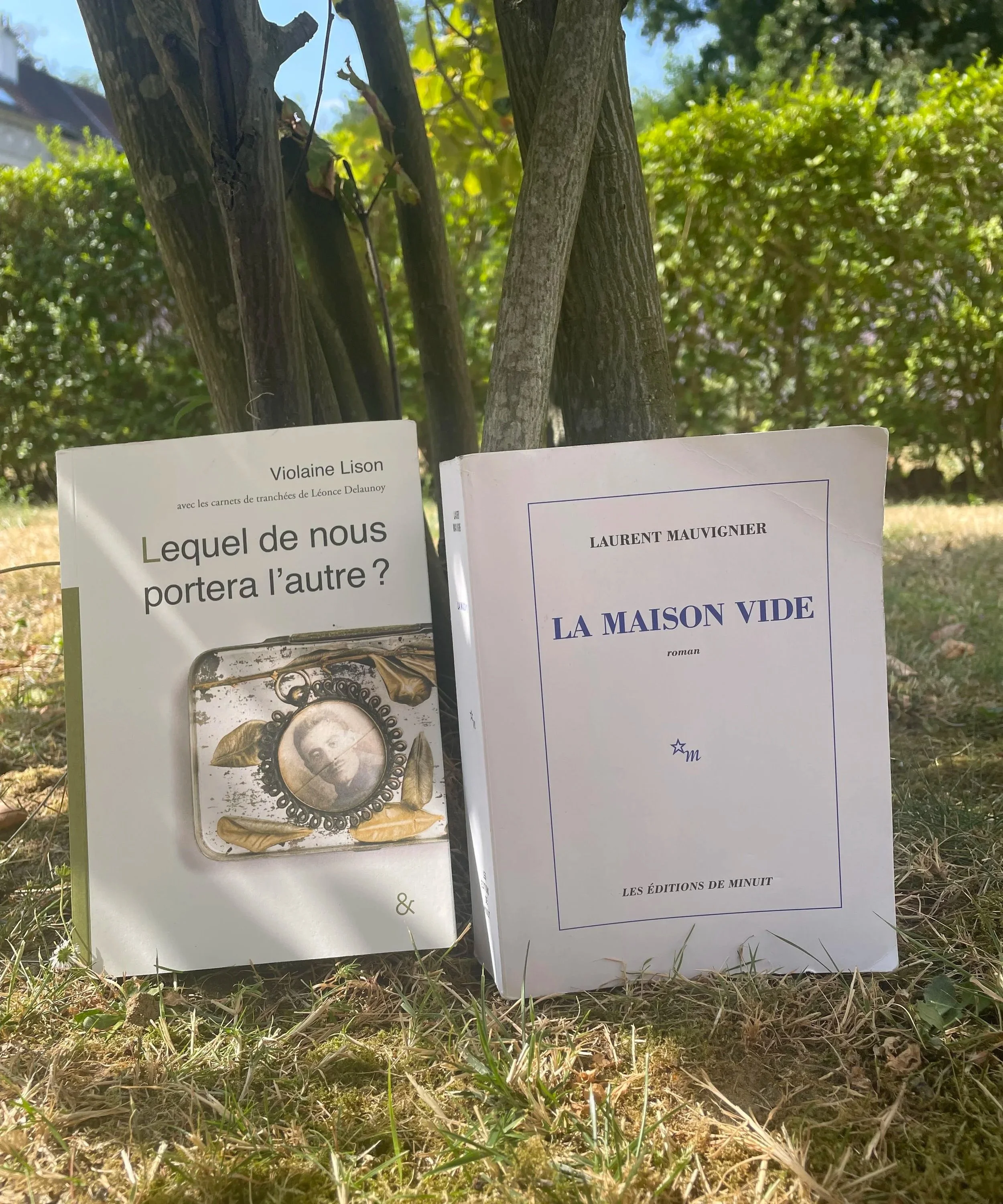 Lequel de nous portera l’autre?, de Violaine Lison et La Maison vide, de Laurent Mauvignier