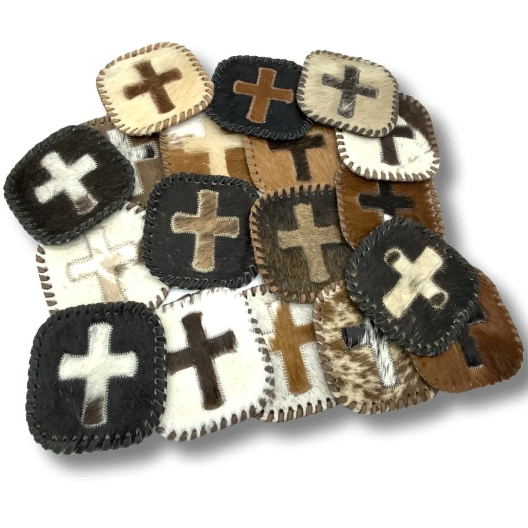 Lace Coasters: Square Cross EGP26