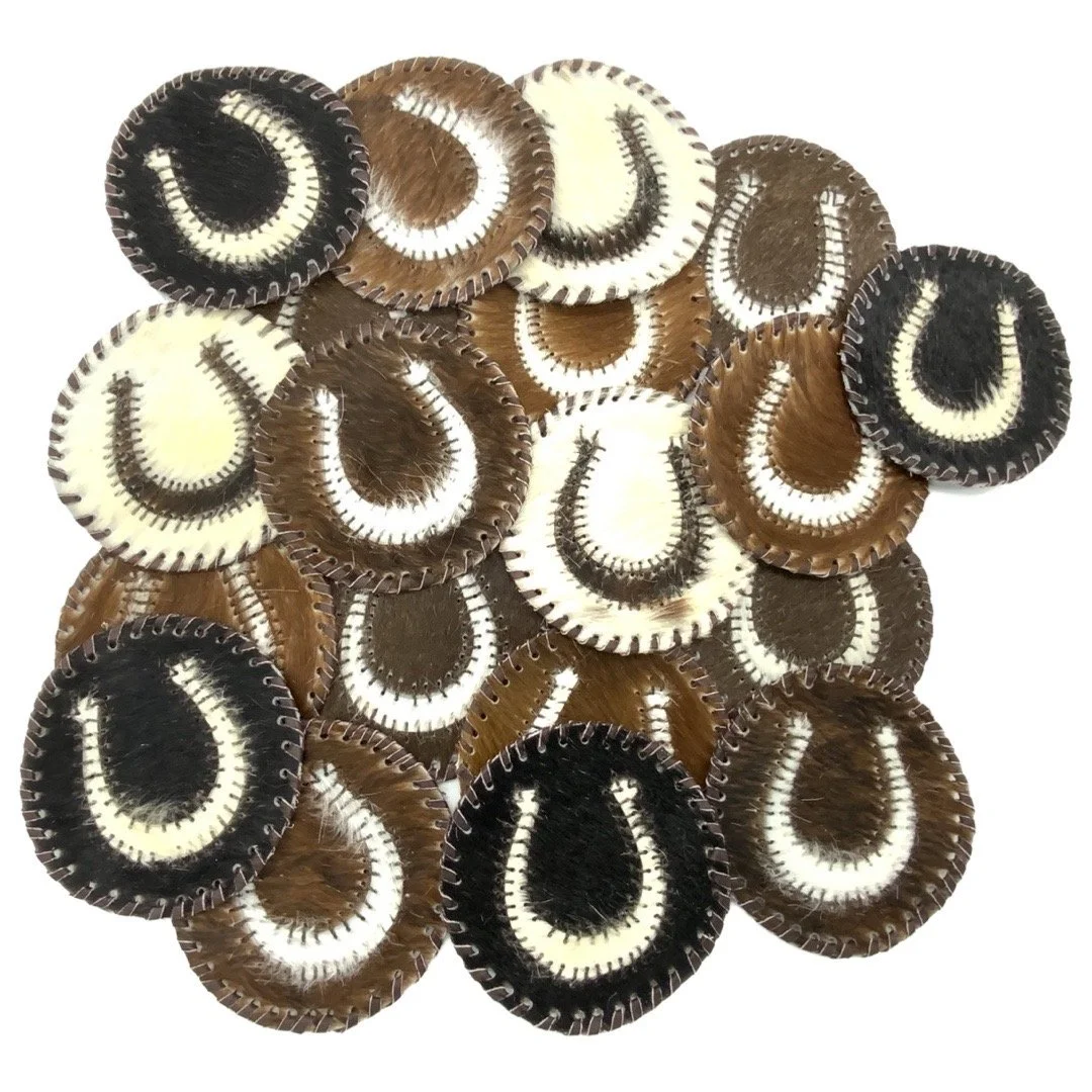 Lace Coasters: Round Horseshoe EGD39