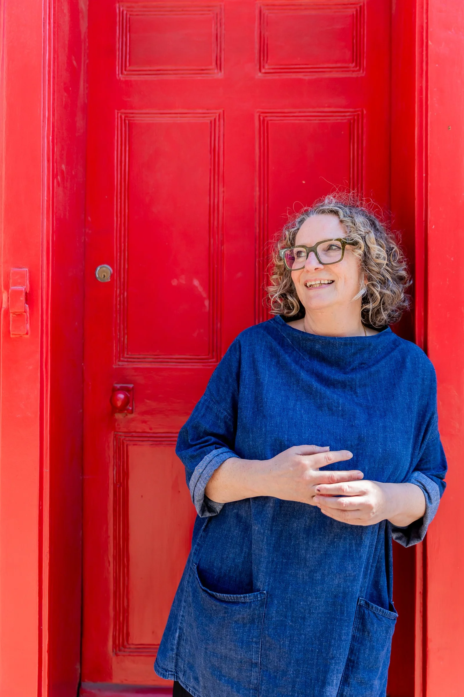 Brand photographer in Kent with ADHD coach, Sarah Fennell