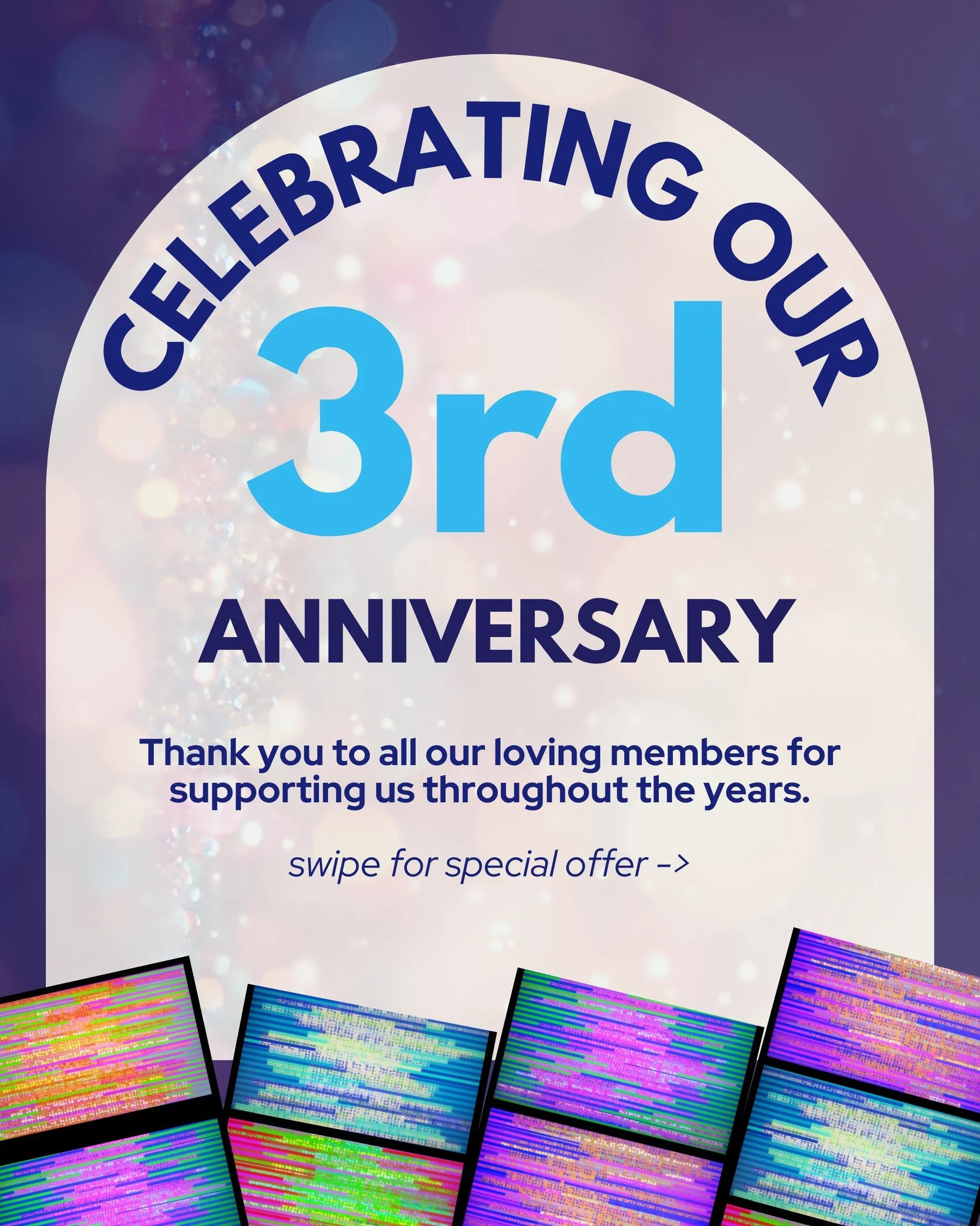 THANK YOU FOR 3 YEARS!!!

Wow, we are beyond grateful for all of the continued support in our wellness center. We are blessed to have witnessed true transformation of all kinds in our time here. We thank you for your continued support in our local, s