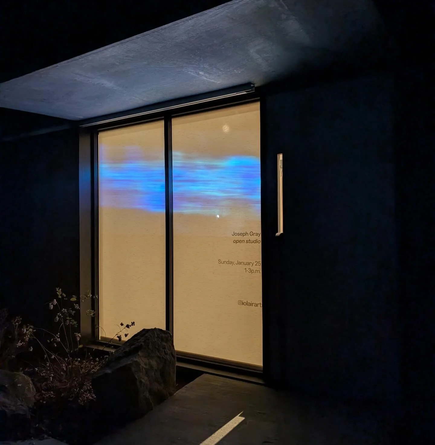 Seattle artist Joseph Gray has been illuminating iolair! ✨Come by for open studio this Sunday 1-3.