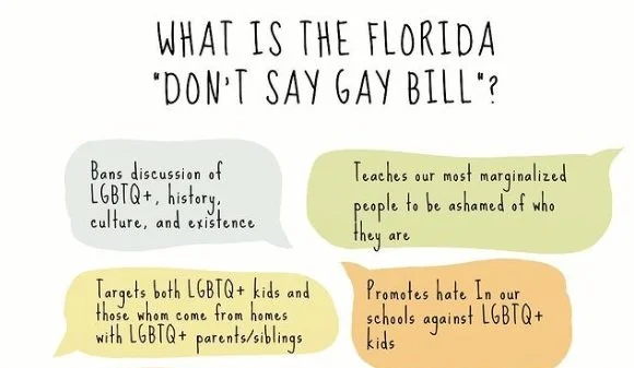 Fearing Florida’s “Don’t Say Gay Bill”