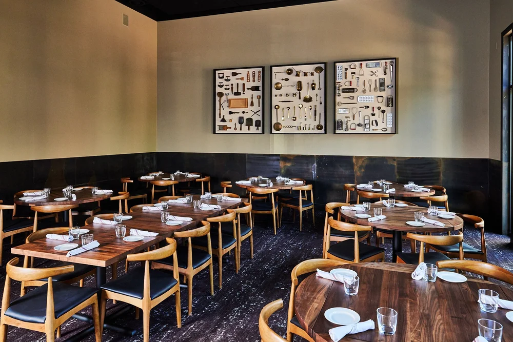 The Fontana Room at Piatti La Cantera set for a private event