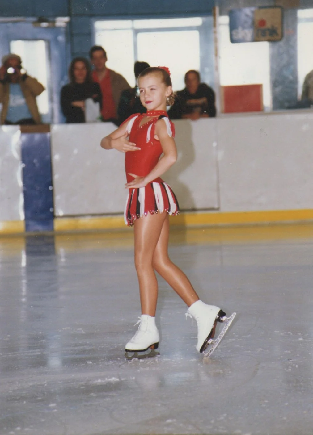 Roller Boogie as a child competing at Sky Rink NYC