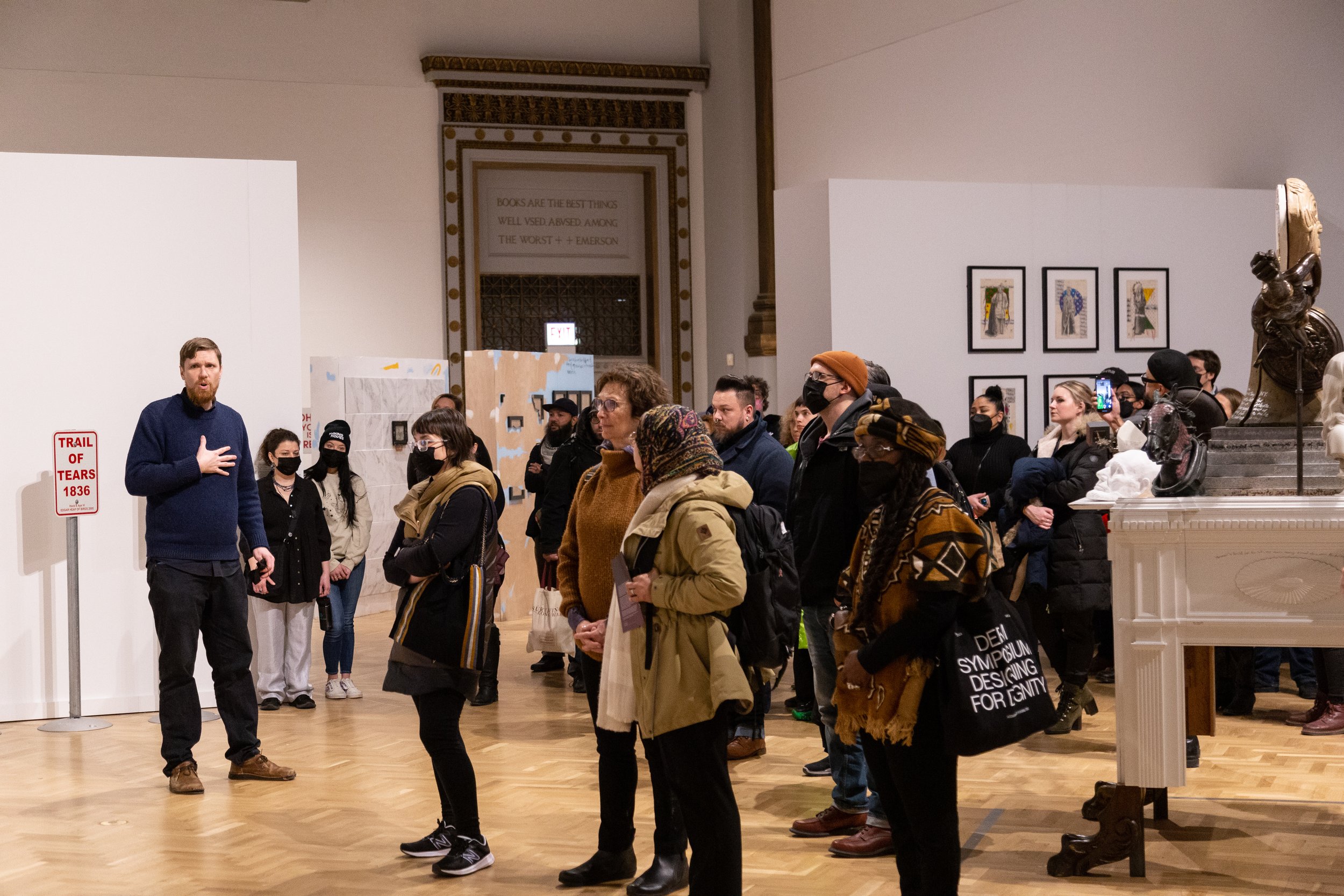 A Revolution of Values Exhibition Tour with Aaron Hughes