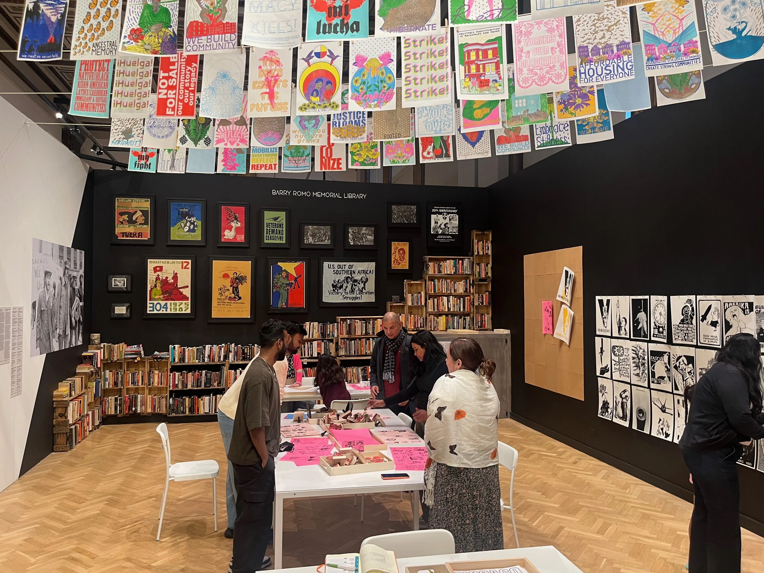 Pop-up Antiwar Printshop