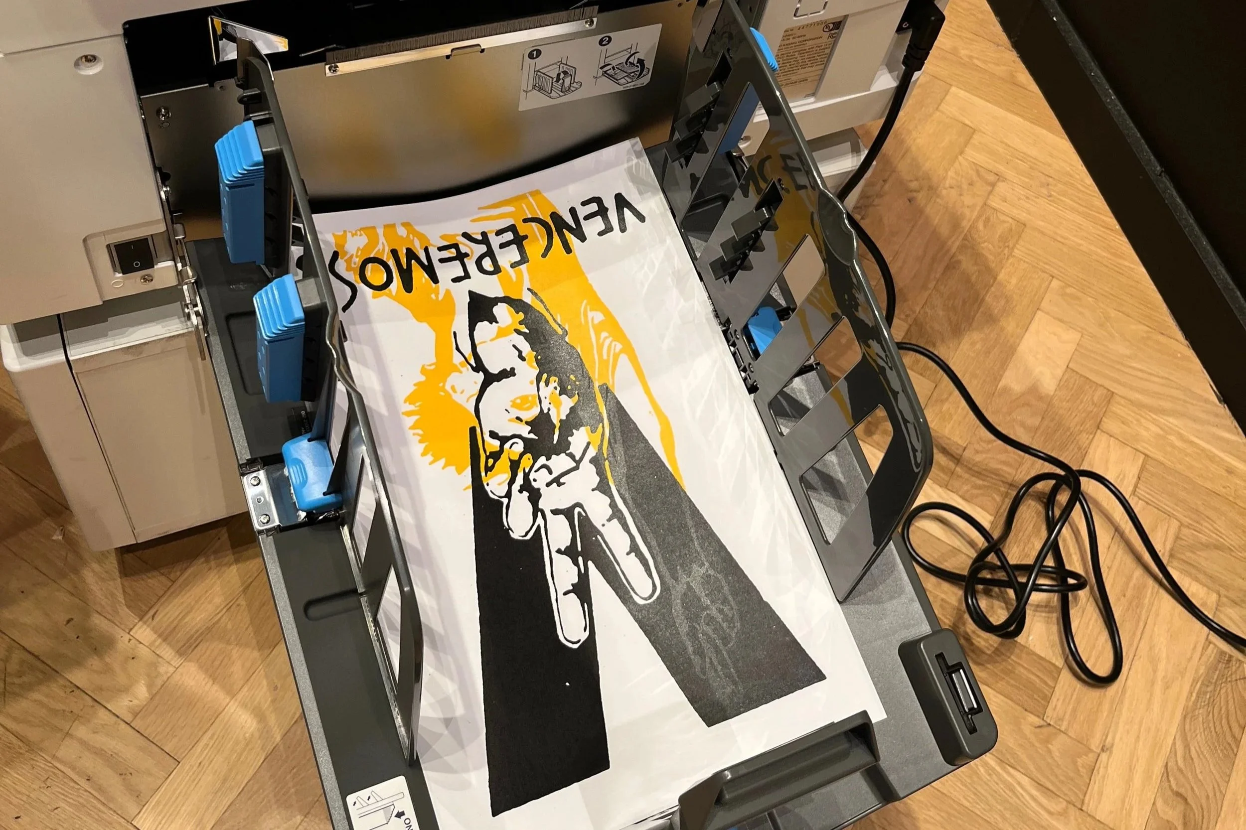 Pop-up Antiwar Printshop 