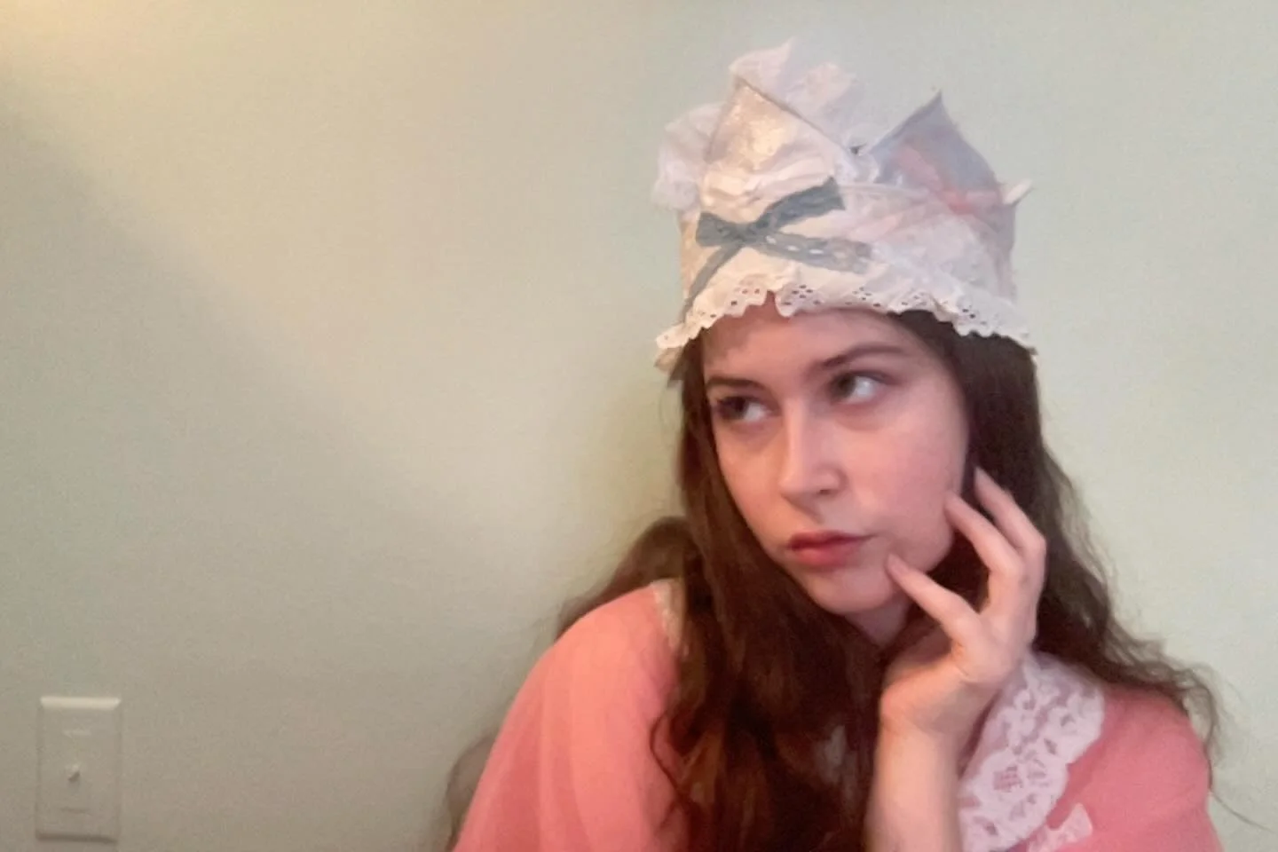 CROWNS ARE HERE 👸🏻 10 handmade fabric crowns available for purchase now on my site! $50 each. this is probably my favorite batch yet 🩷✨ magical and perfect for a last-minute holiday gift 

ps. i danced to this song in a very small nutcracker produ