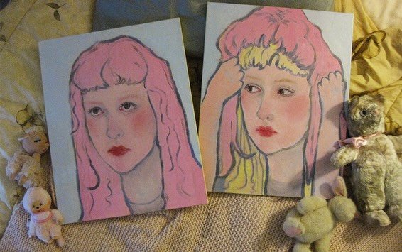 For the rest of February all original paintings, soft sculptures, and tapestries will be 40% off!!!🙀 I&rsquo;m hoping to find loving homes for the items currently for sale on my site because i really don&rsquo;t have much room to store my work at th