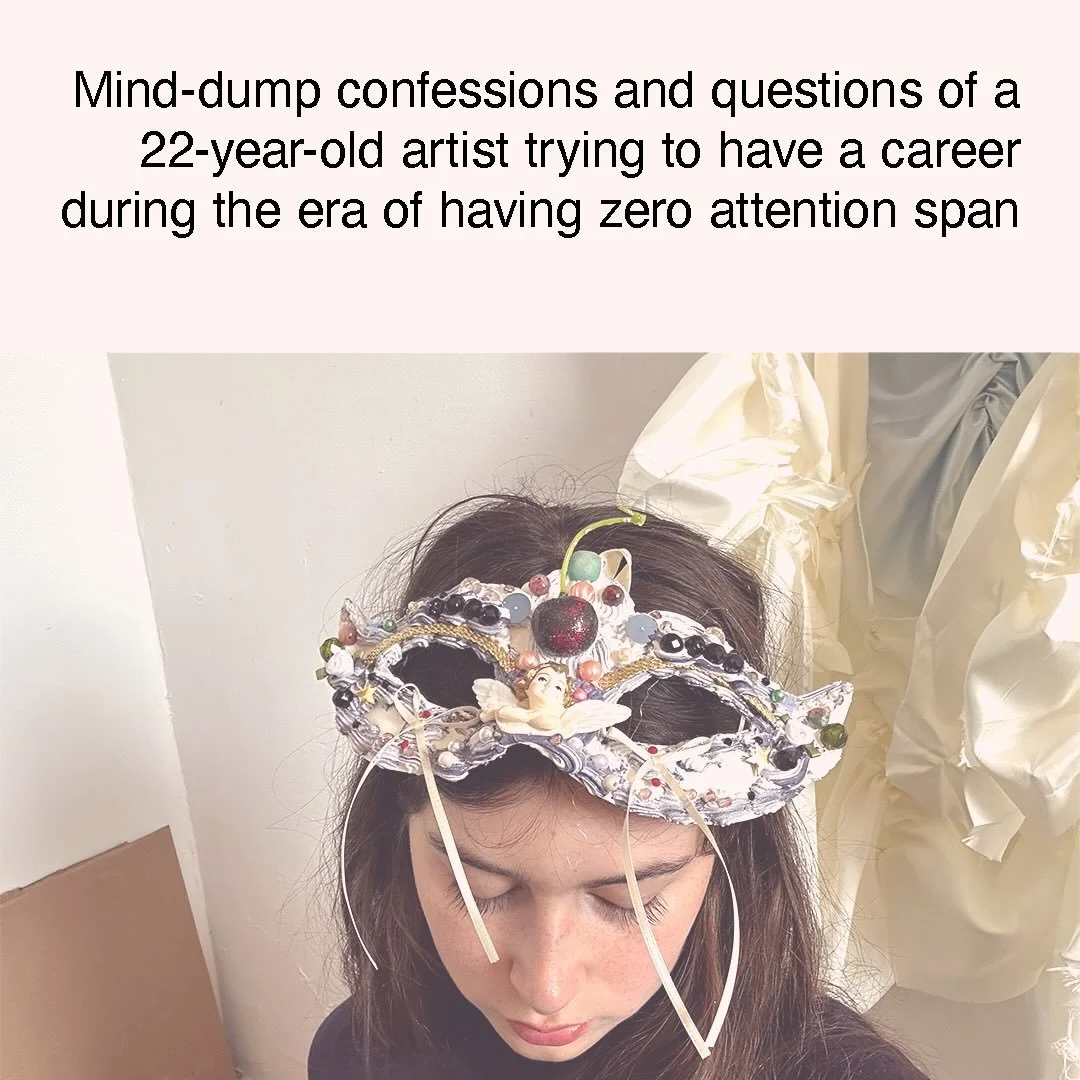 Apparently I am itching to stir up conversation again, because I think it is very beneficial to all artists (and everyone) to discuss the weirdness of this platform that so many of us rely on for our hopes and dreams and careers&hellip; the text on t