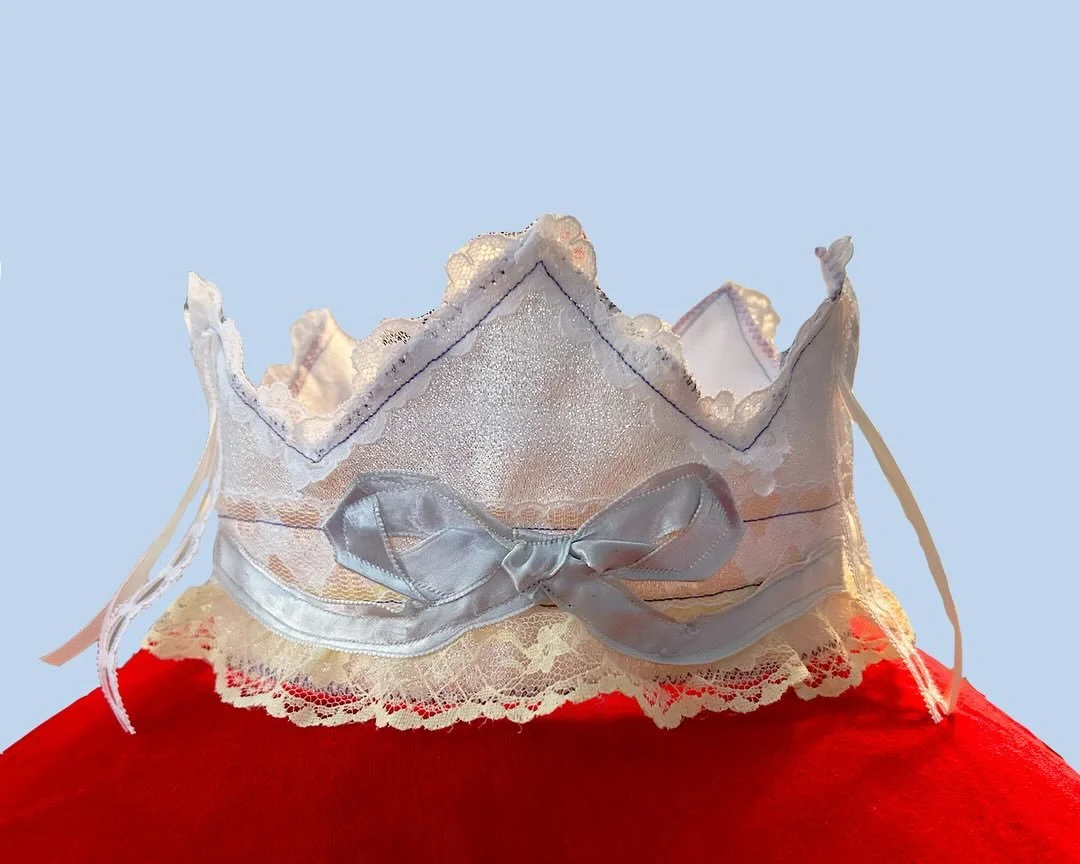 12 fabric crowns will be available for purchase at the Fantasyland show at @thevoyeurbordello on May 1st 👑👑