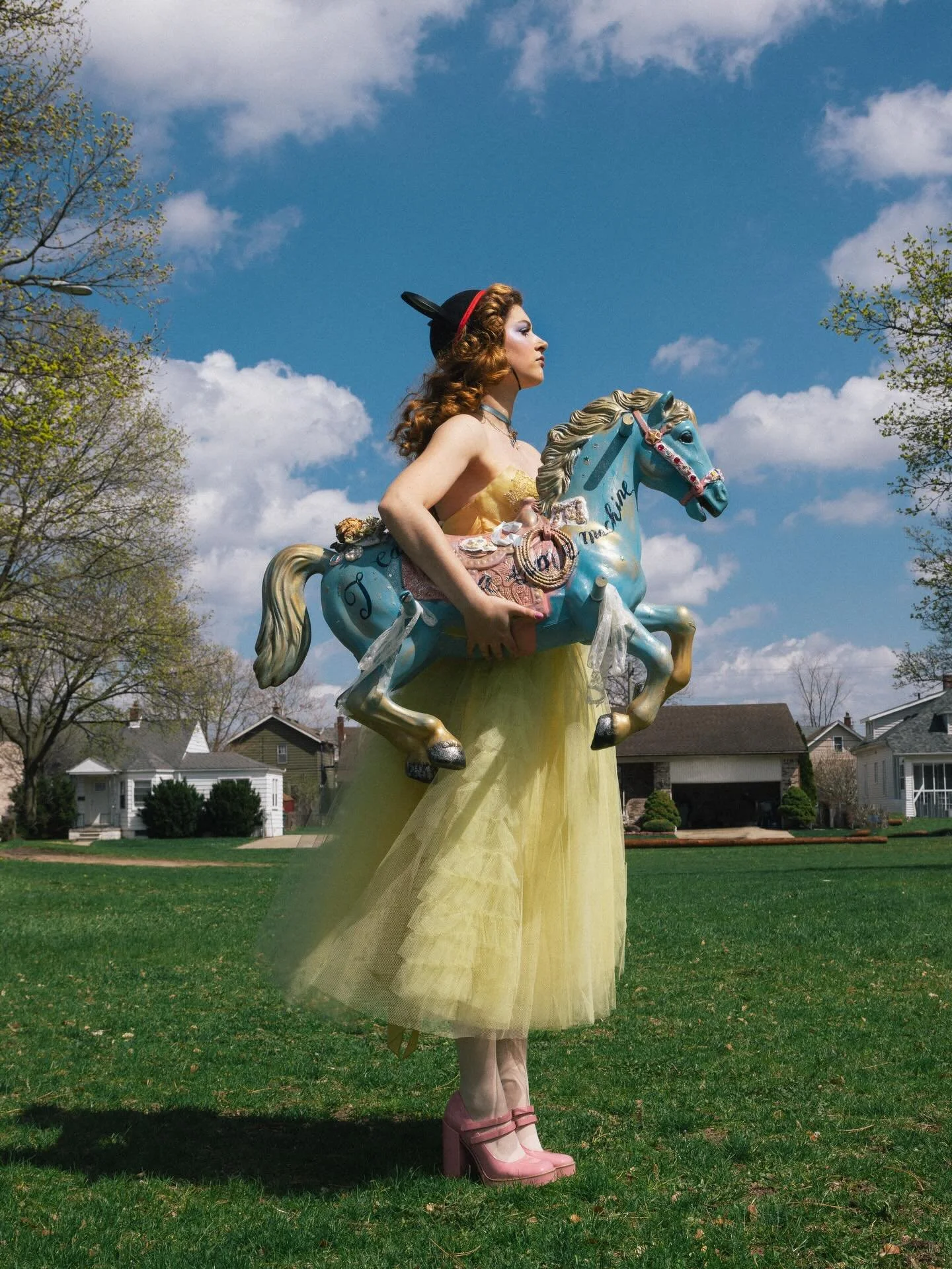 My solo show &ldquo;Fantasyland&rdquo; opens next Friday, May 1st, at @thevoyeurbordello !!!!!! So excited to share this show, but first some lovely pictures captured by @nomadic_madam 🦄🦄🦄 mark your calendars!!!! 

makeup by @glambygabbydetroit 
d