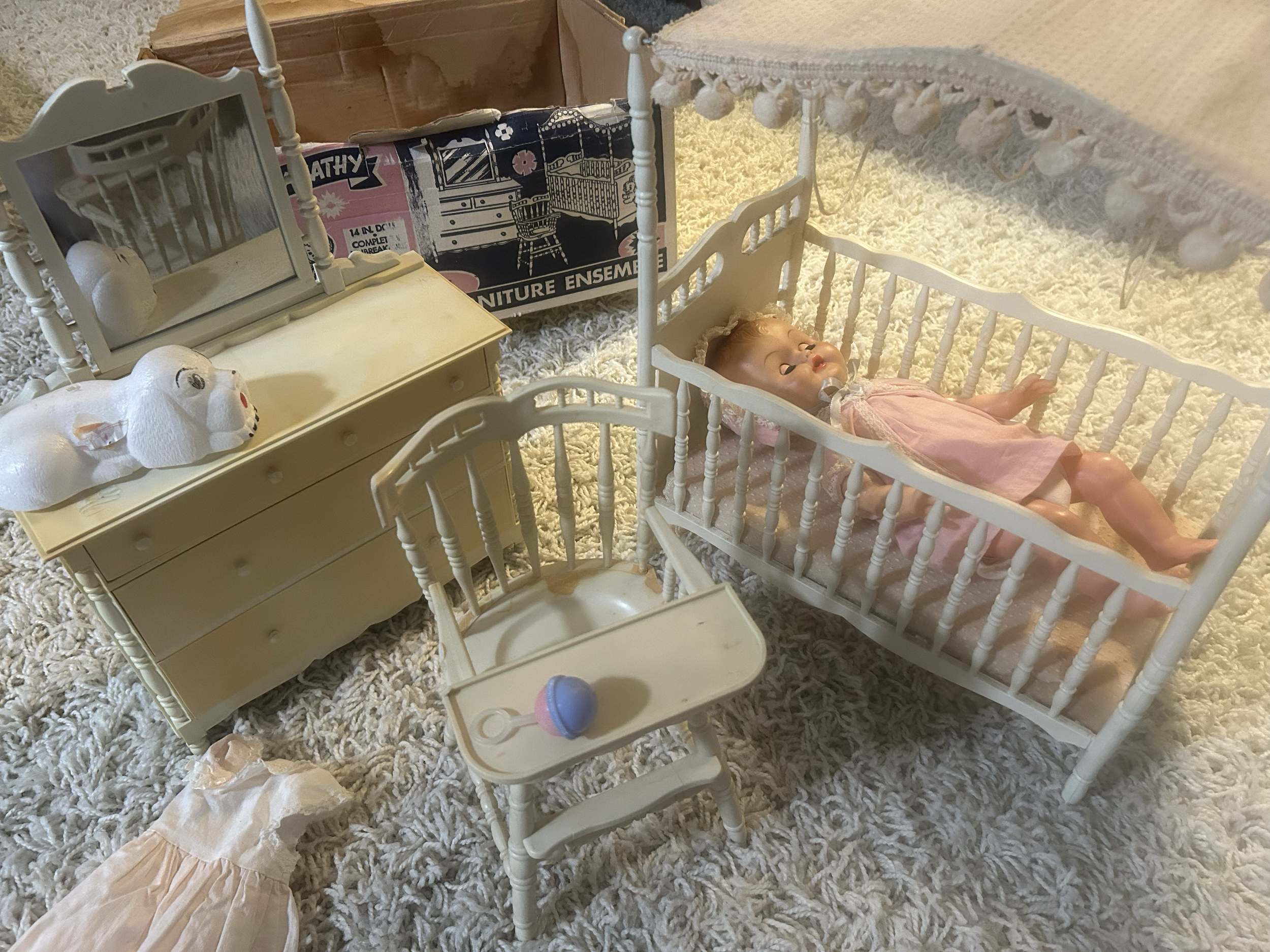 a 1950s babydoll set