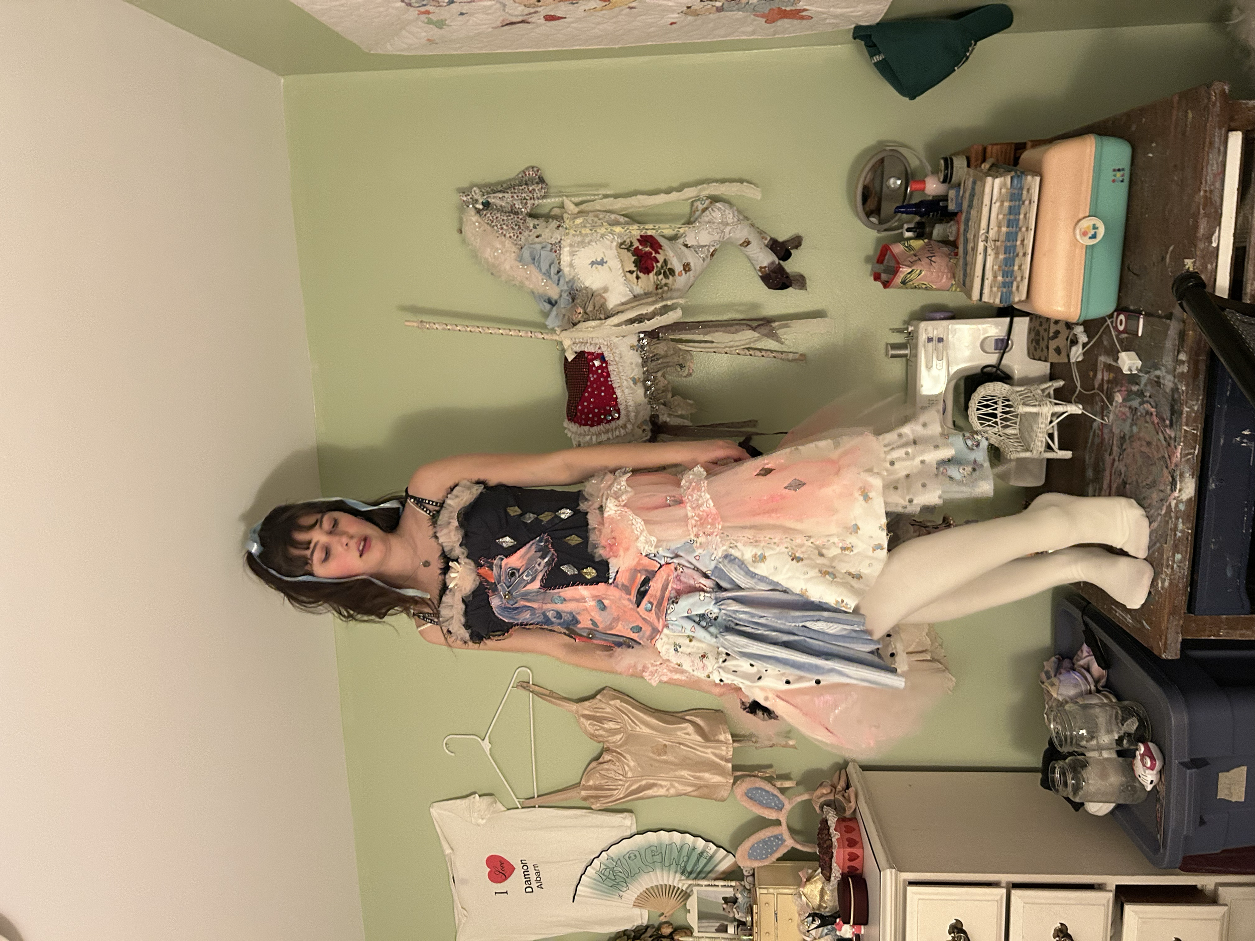 "Carousel horse dress"