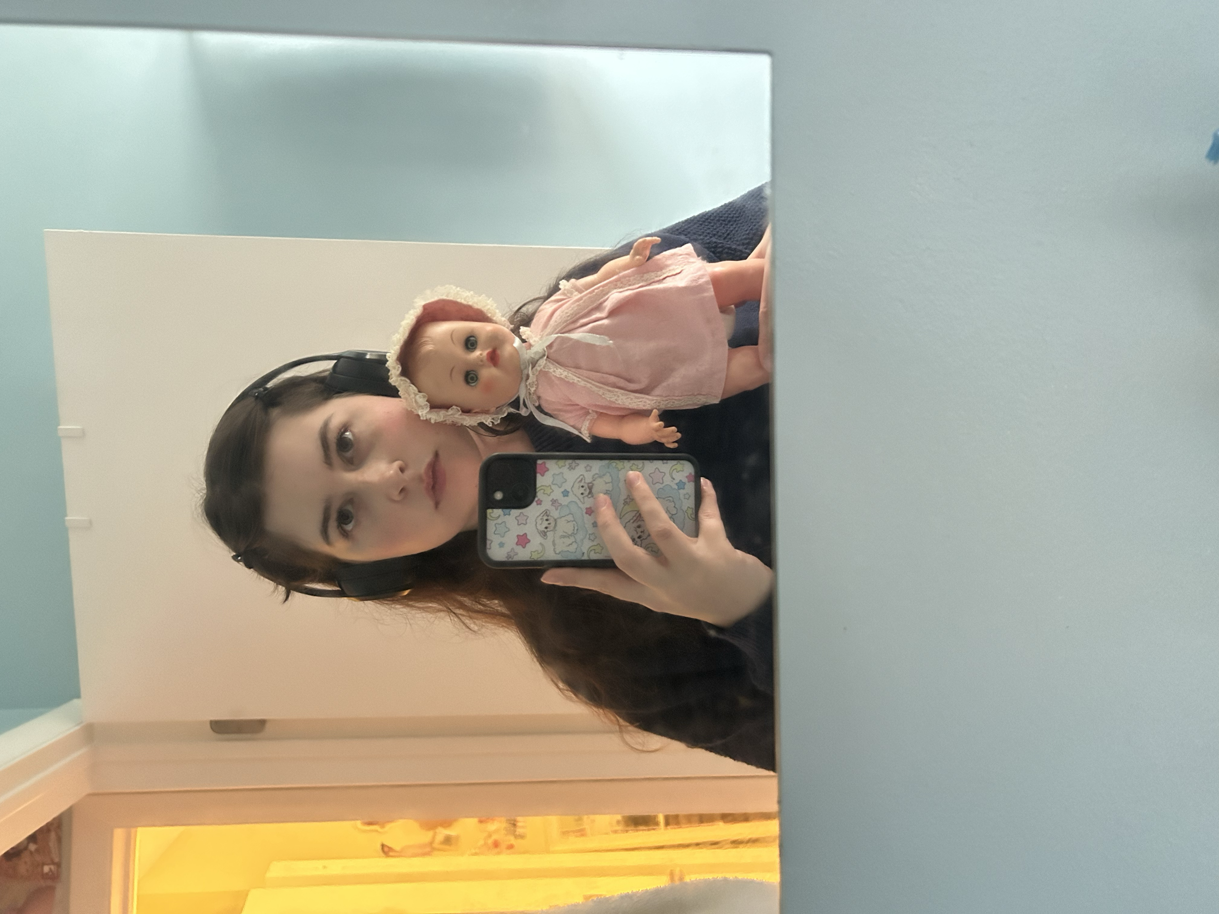 we call her "apartment baby"