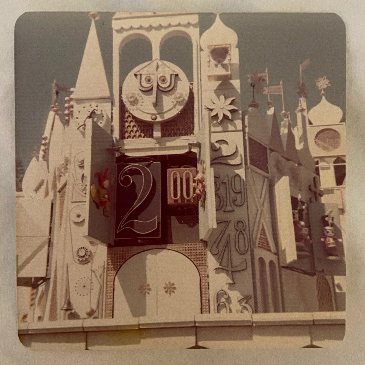"It's a small world" photo from the 70s I bought secondhand
